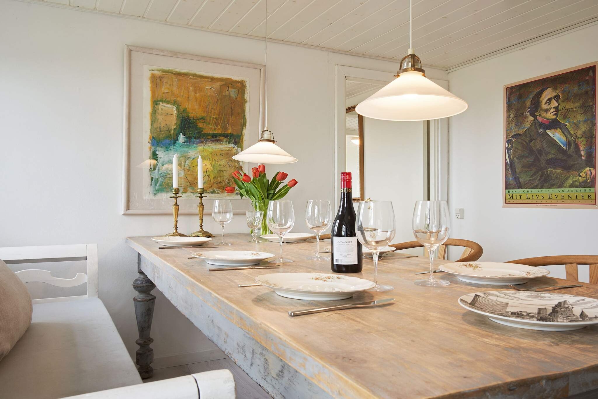 6 persoons vakantie huis in Aakirkeby - Binnen