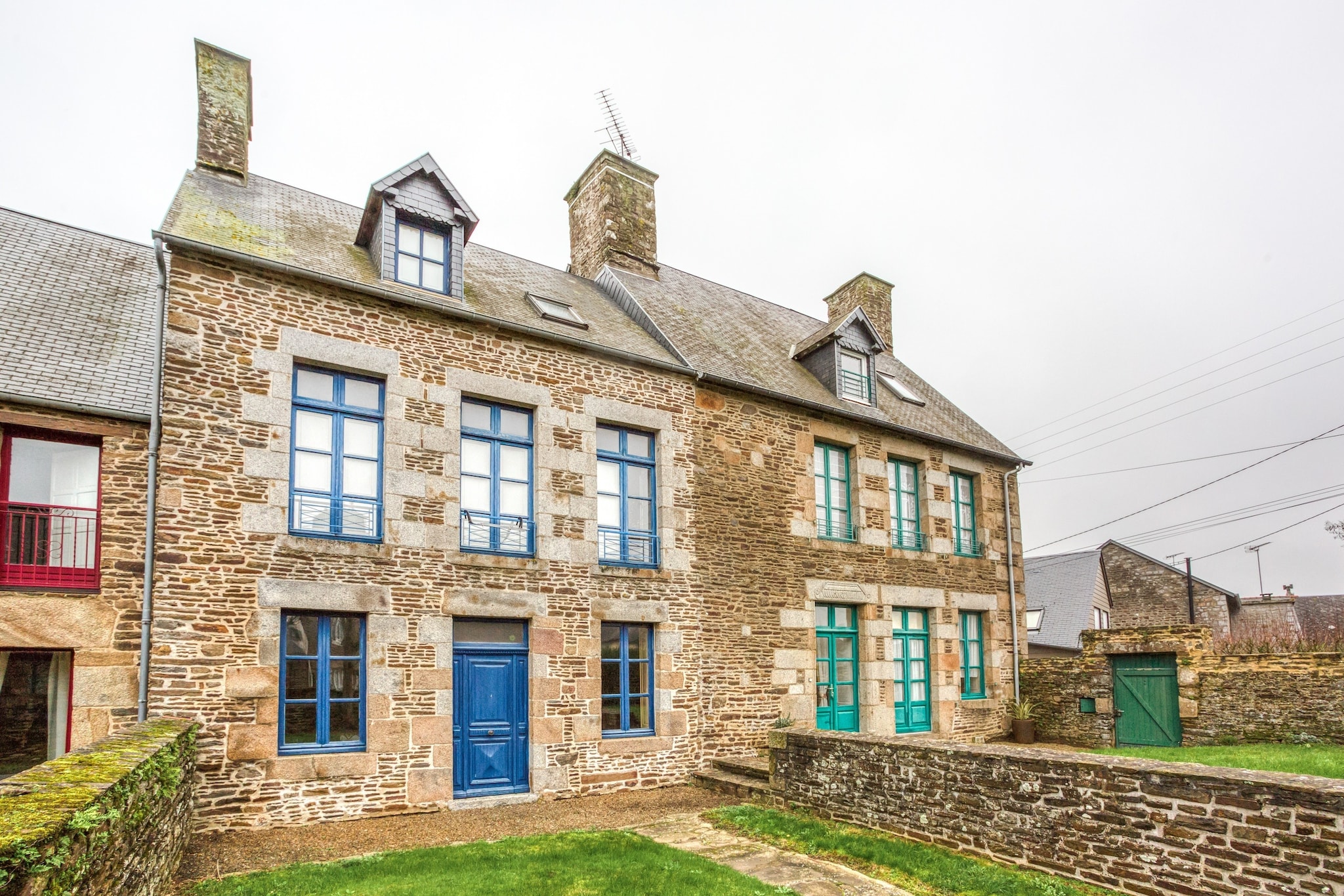 Maison Tourelle Saint-James - Extérieur été