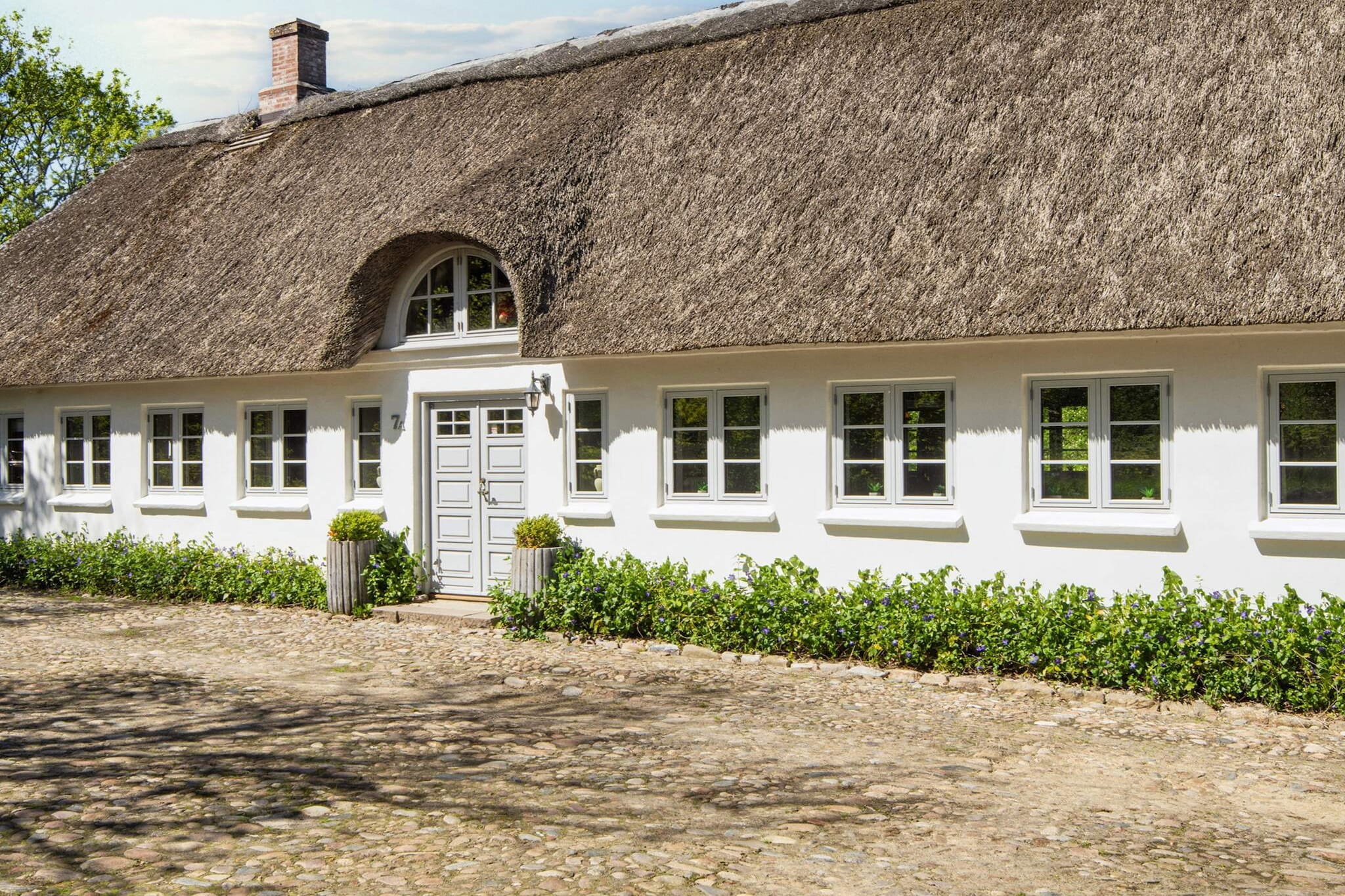 Idyllisches danisches Bauernhaus-Ruckzug-By Traum