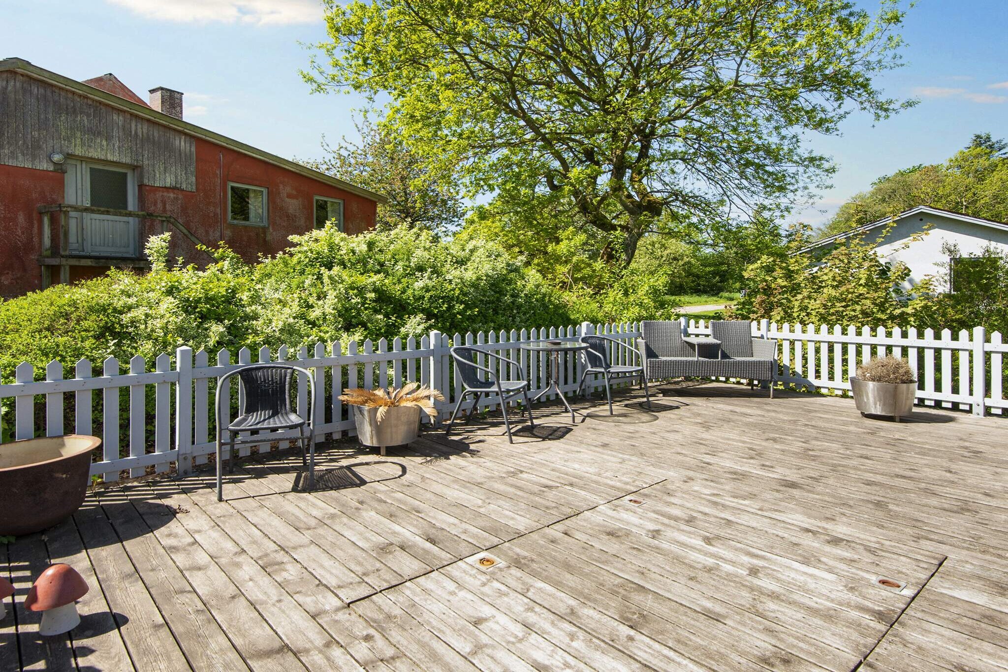 Idyllisches danisches Bauernhaus-Ruckzug-By Traum