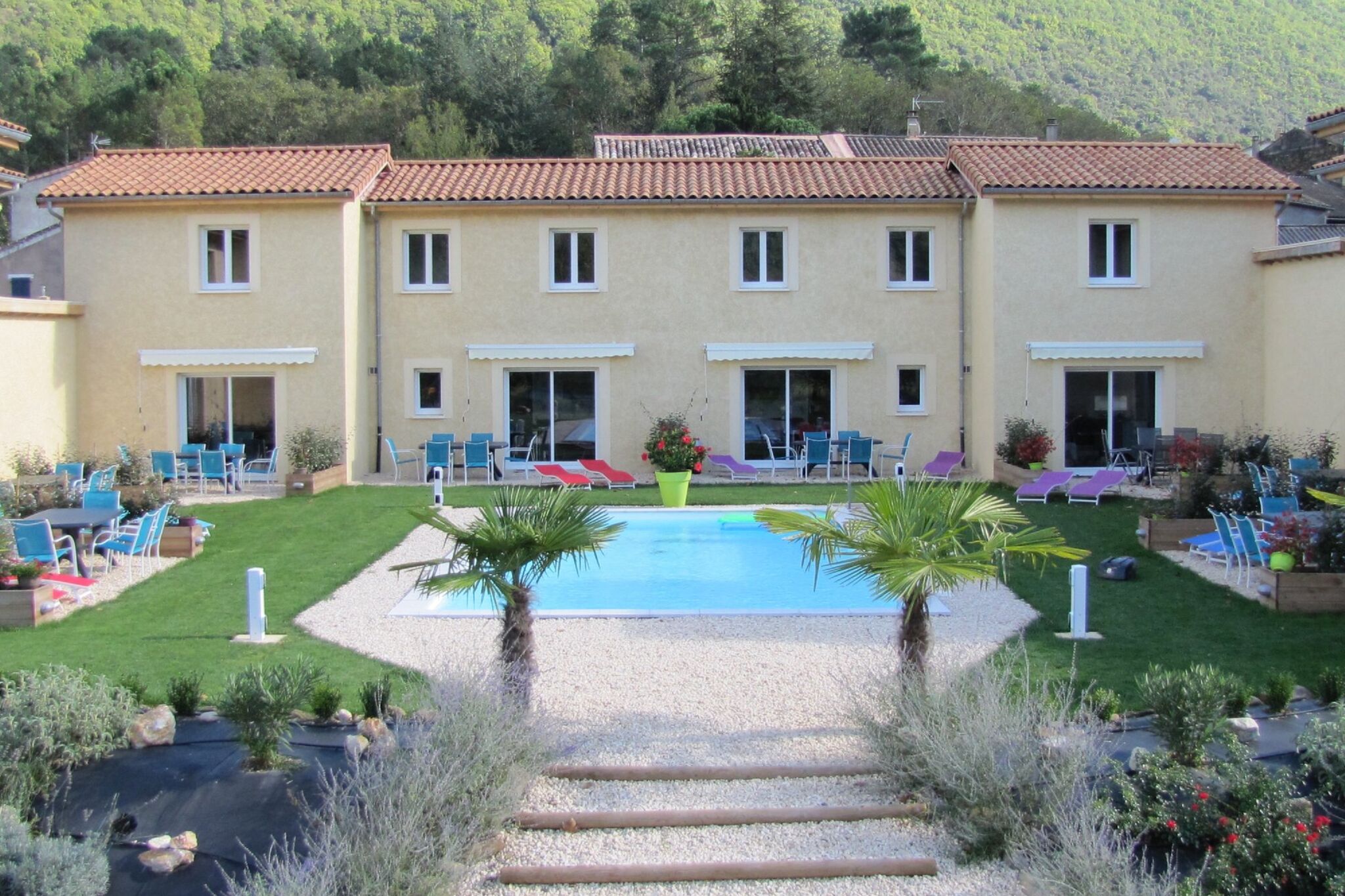 Elegant Holiday Home in Gagnières with Swimming Pool