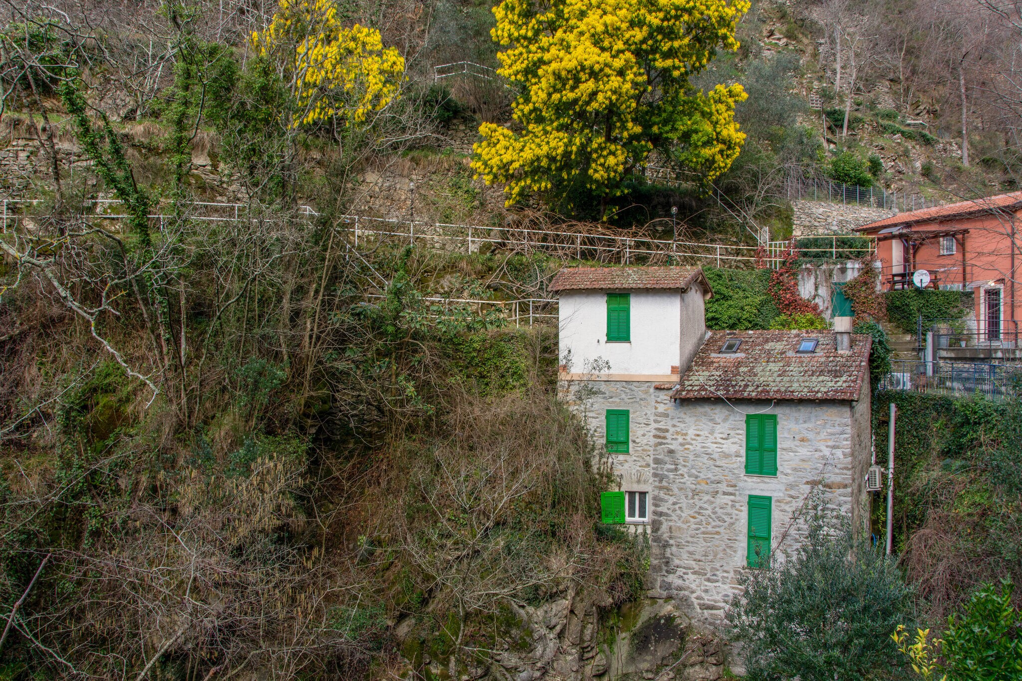 Karakteristieke vakantiewoning in Rapallo met tuin