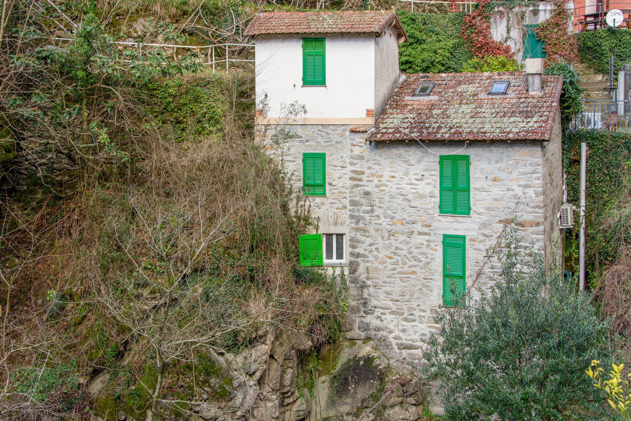 Moulin caractéristique à Rapallo avec jardin