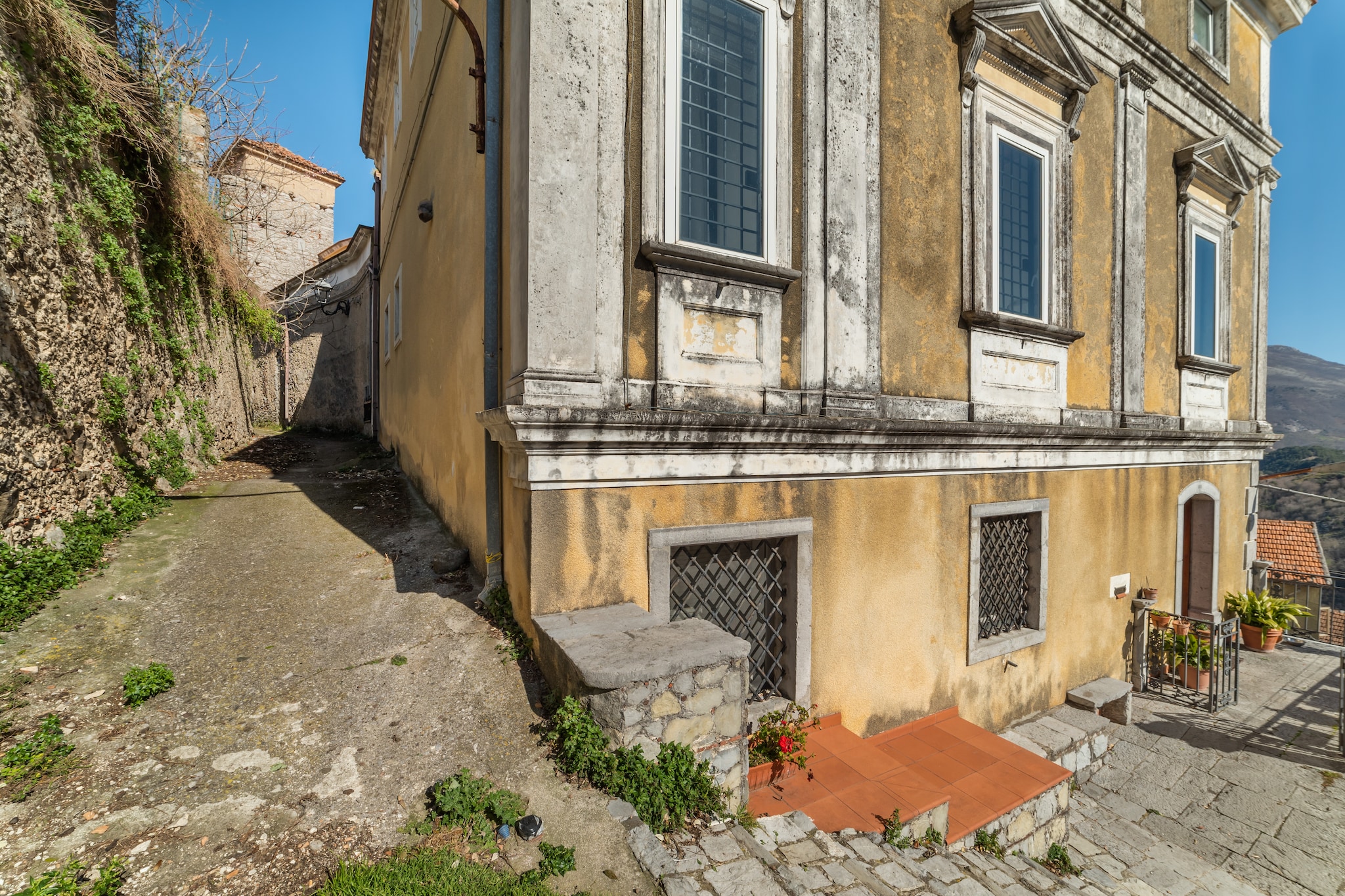 Appartamento Palazzo Orlando - Caselle in Pittari - Buitenkant zomer
