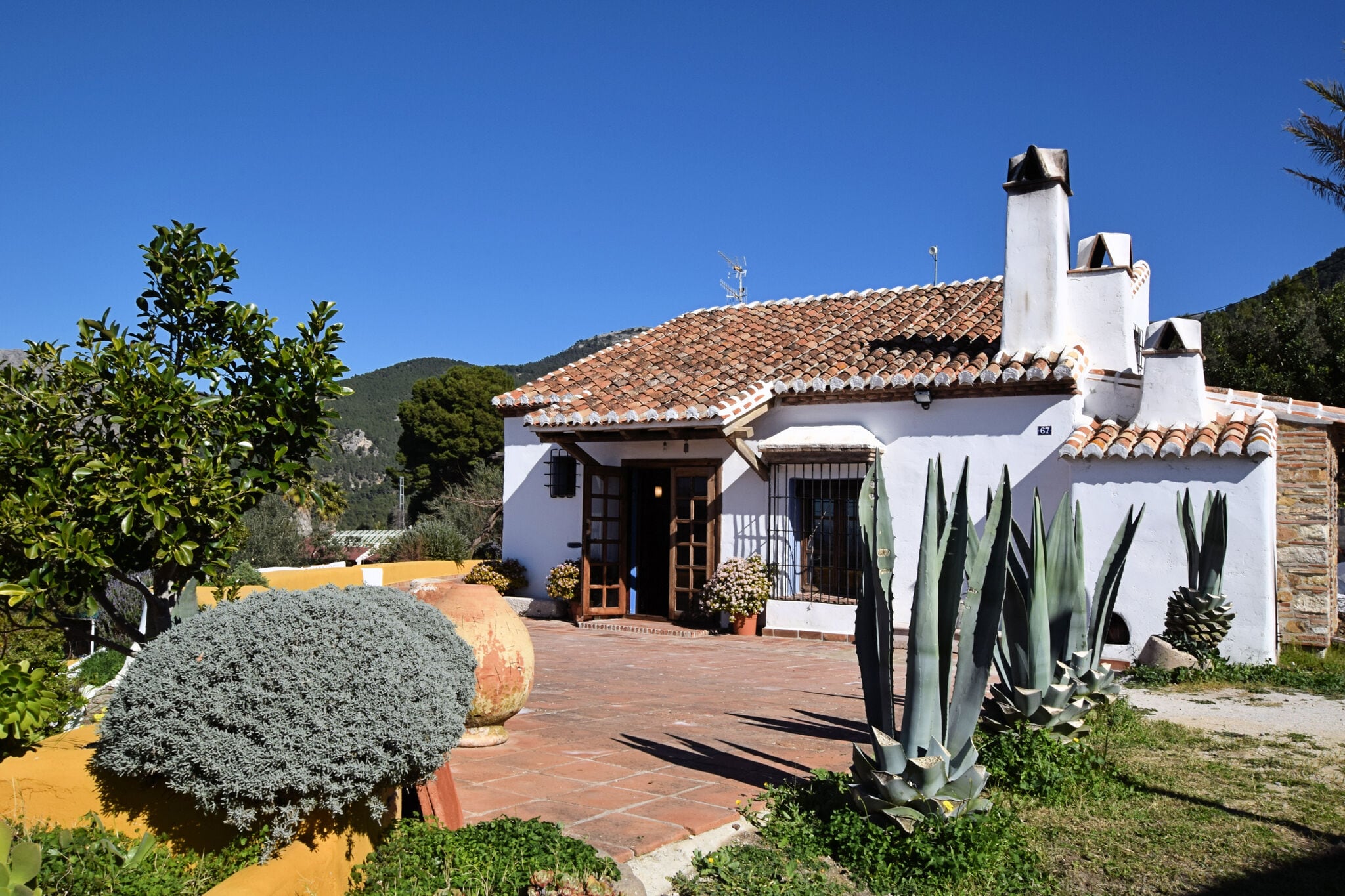 Casa La Zamarra, schönes Ferienhaus neben dem Naturpark Sierra Tejeda