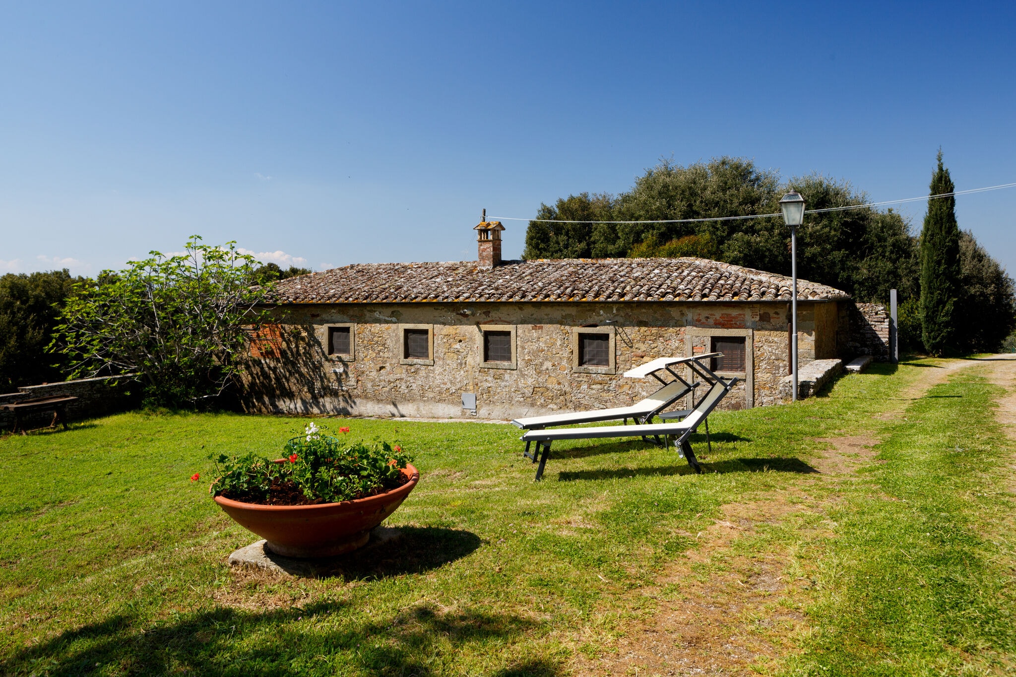 Aangenaam vakantiehuis in Cortona met prachtig uitzicht