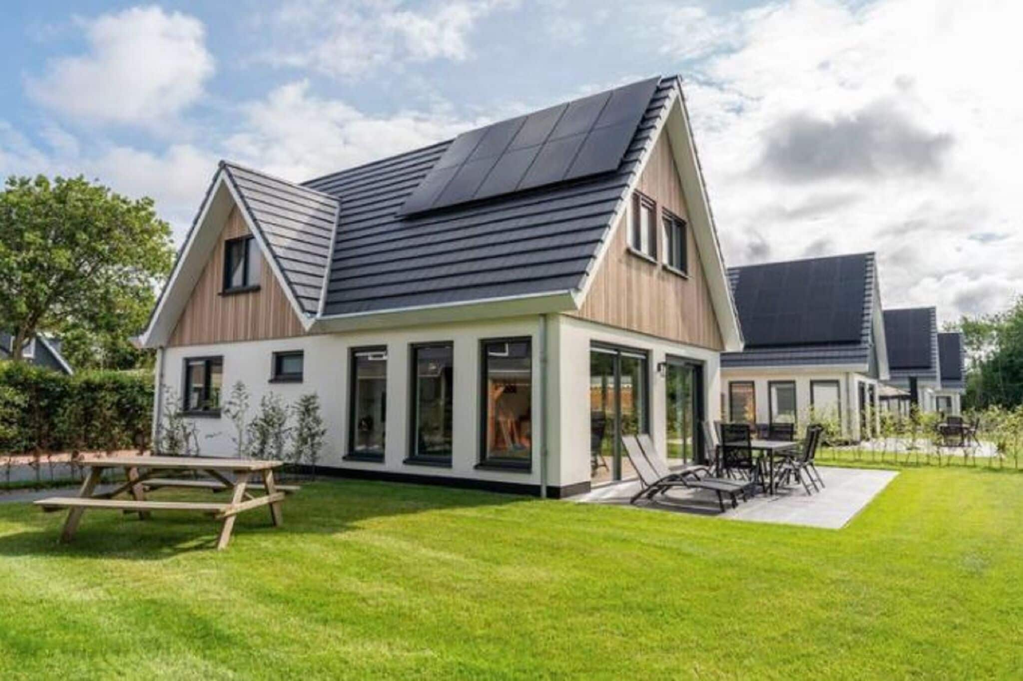 Mooie villa met sfeerhaard en BBQ nabij de Koog op het Waddeneiland Texel