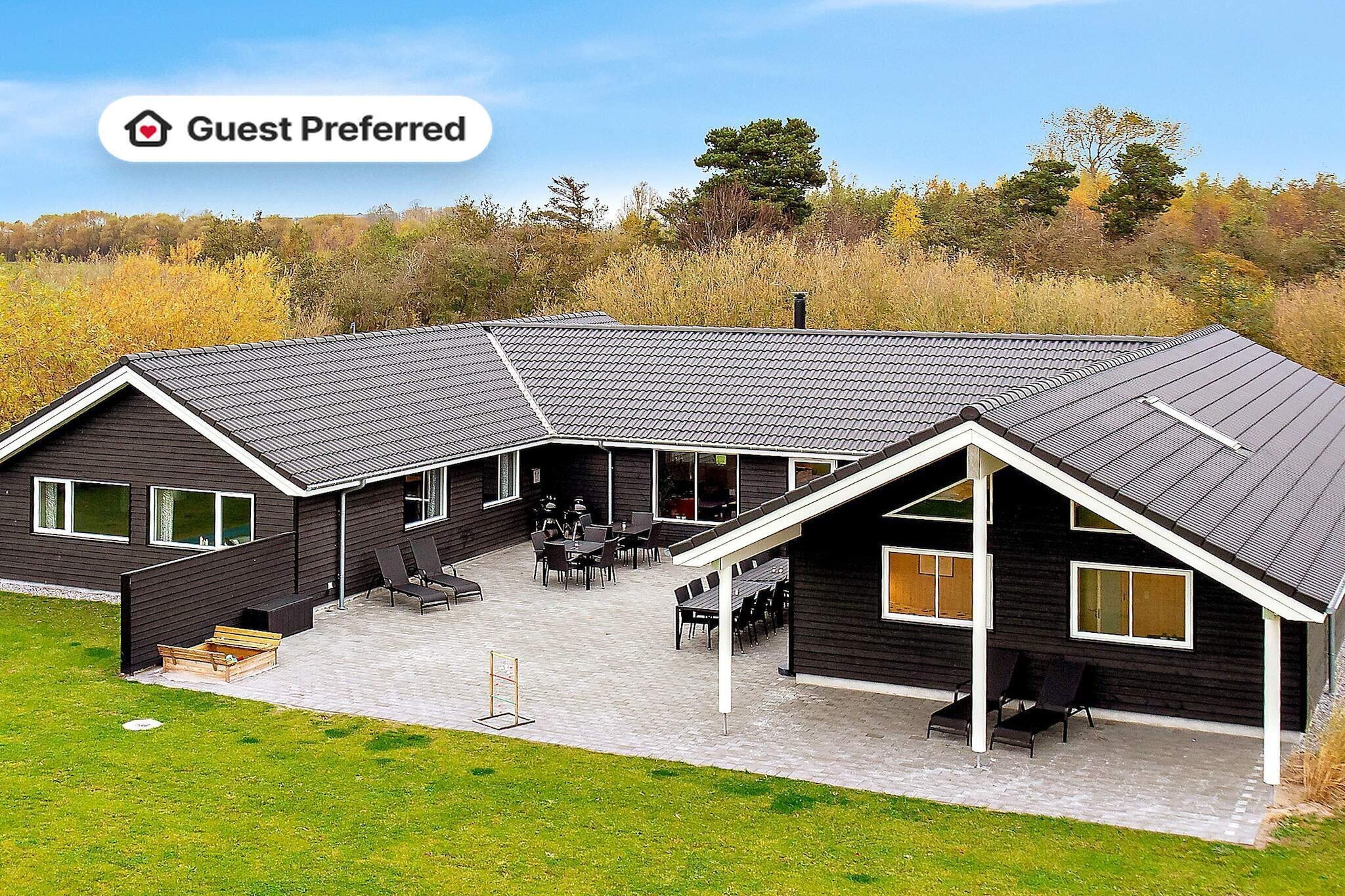22 persoons vakantie huis in Idestrup-Buitenlucht