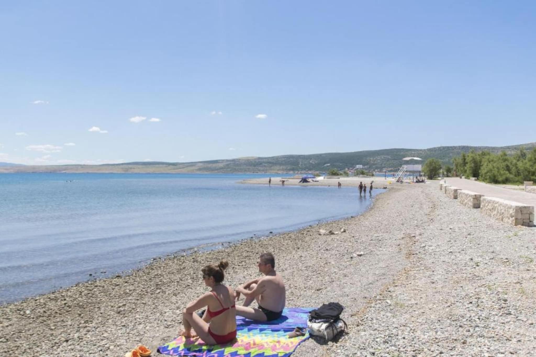 Mala Sirena - Strandhouse-Gebiete Sommer 5 km