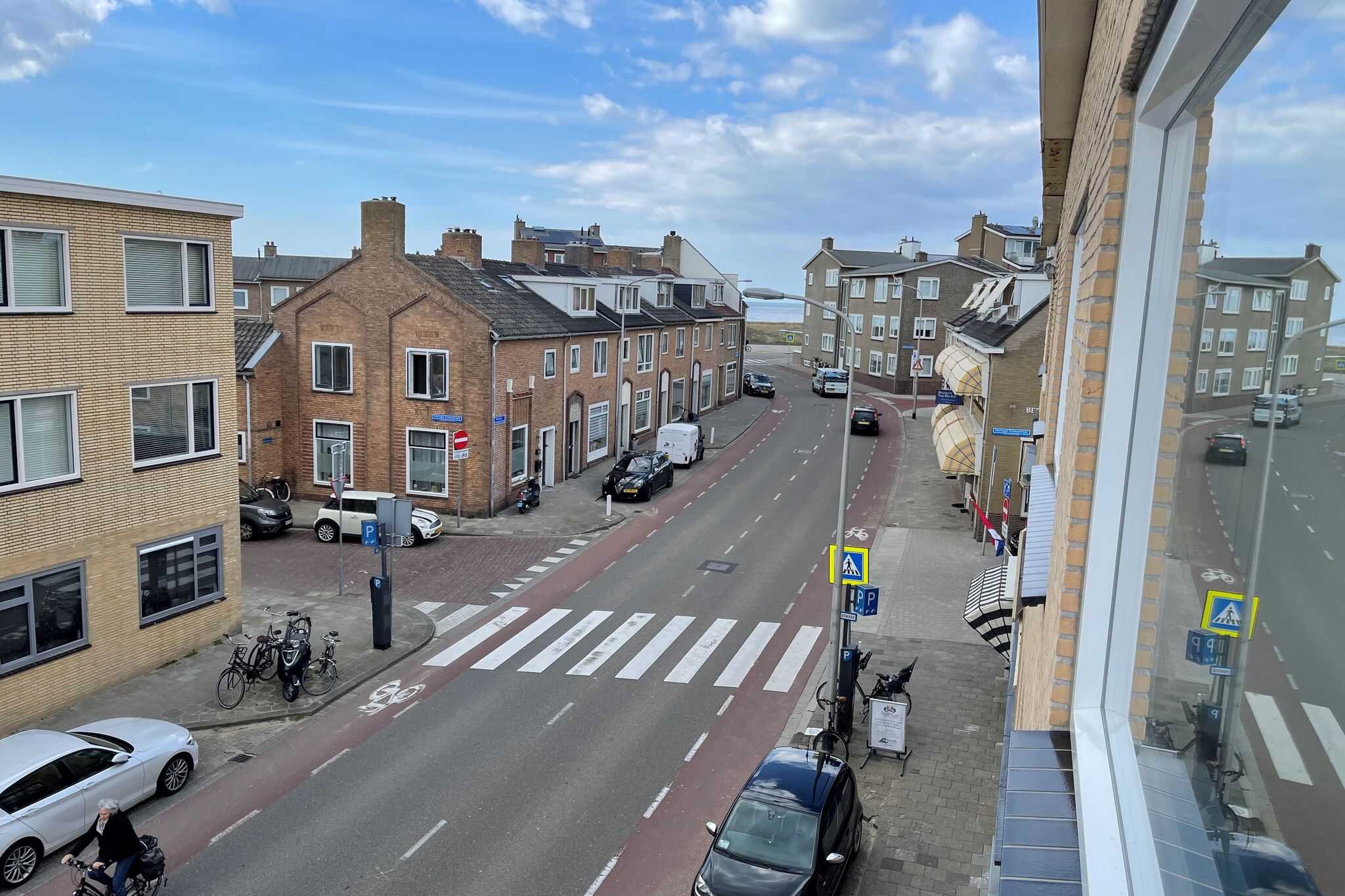 Appartement met zeezicht en parkeerplaats in Katwijk aan Zee