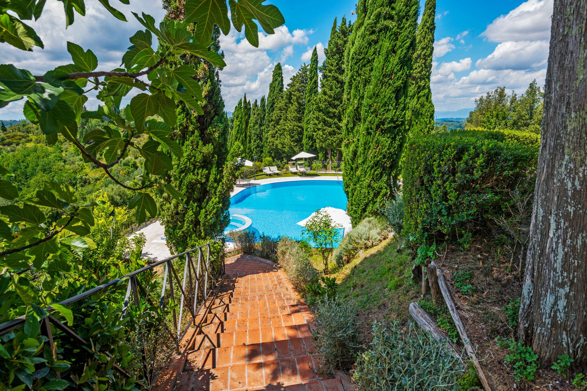 Typisch toskanisches Apartment mit Swimmingpool und Klimaanlage