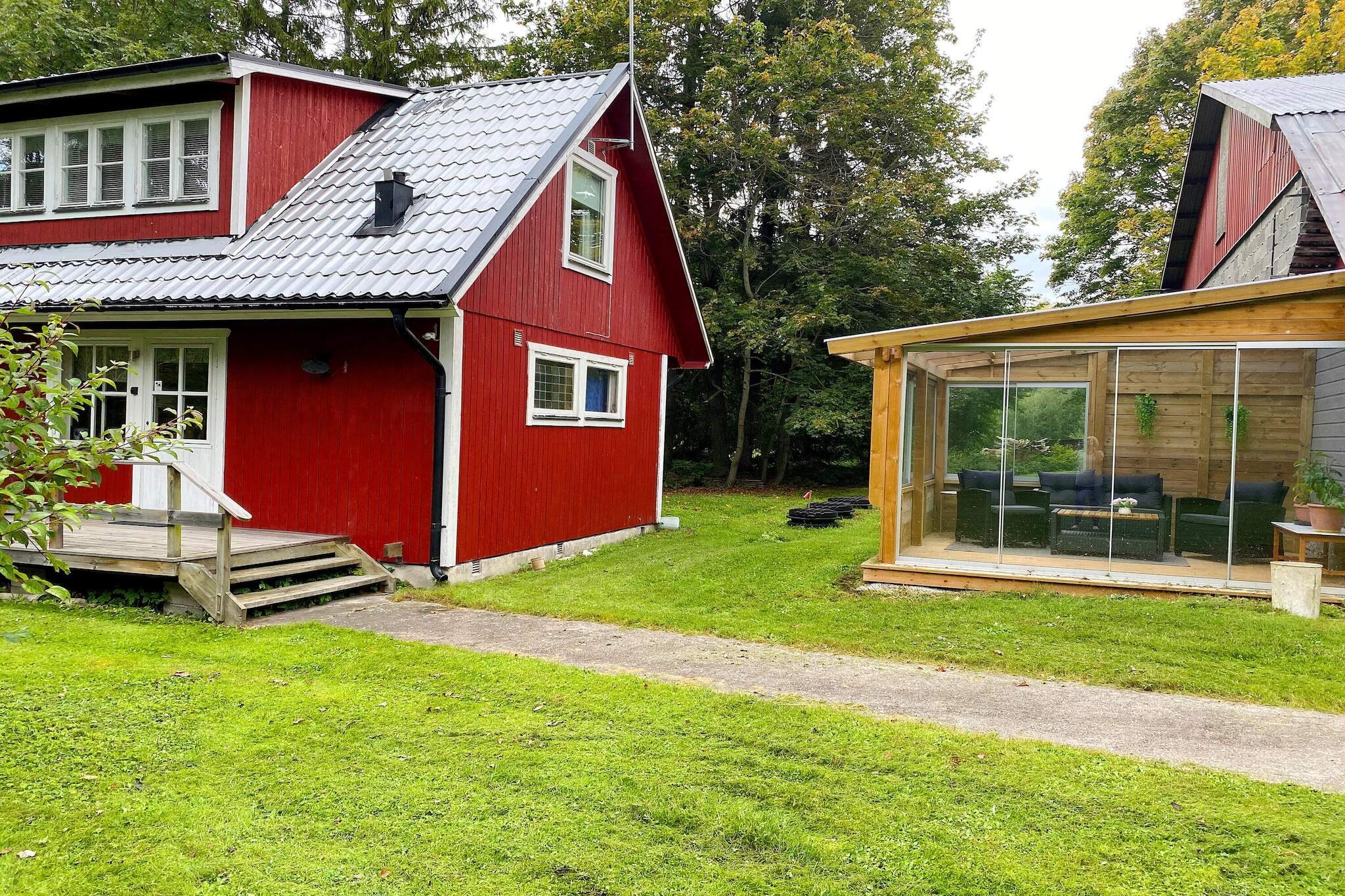 4 Personen Ferienhaus in HEMSE - Im Freien