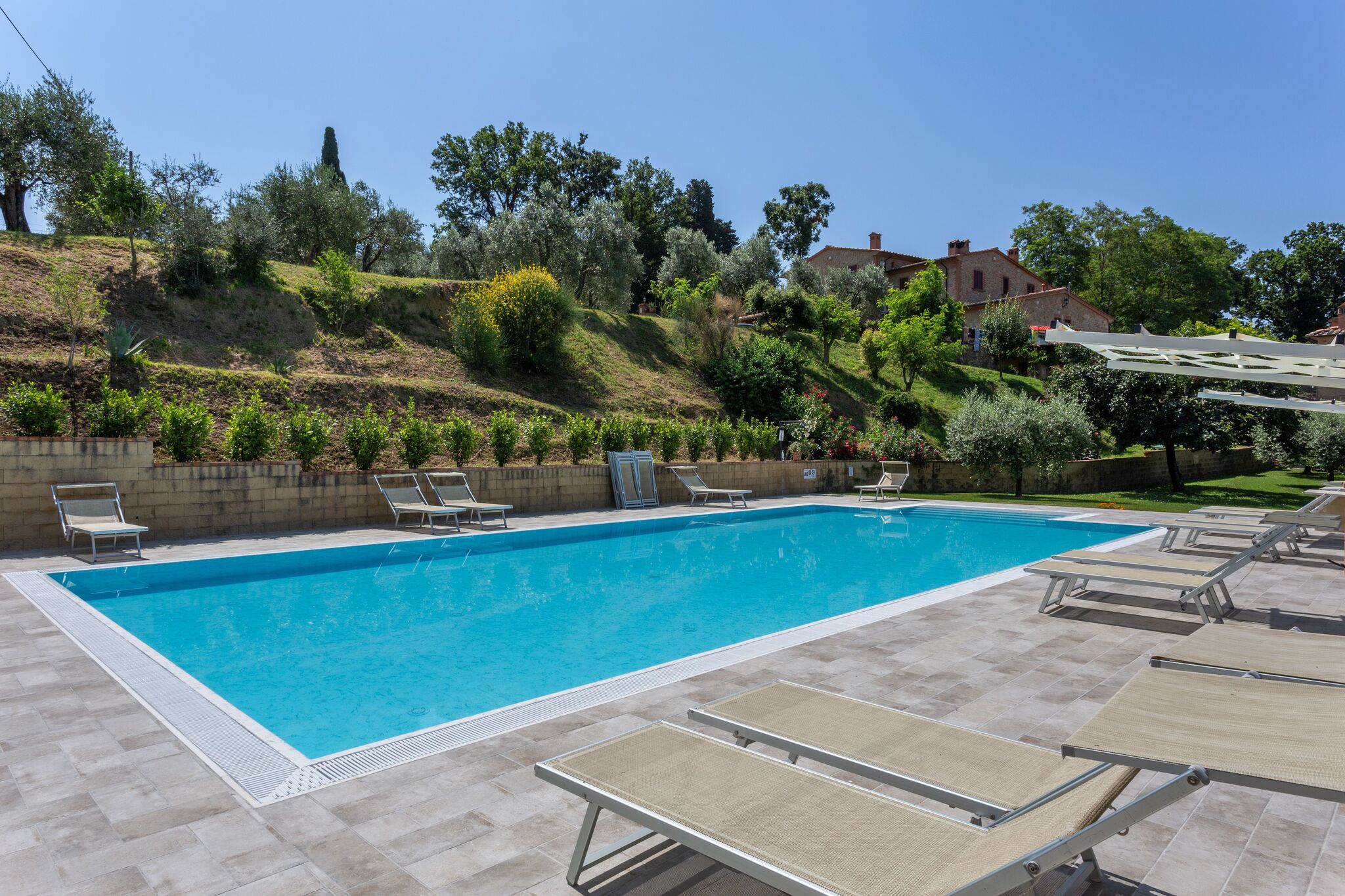 Fijne vakantiewoning in Volterra met een zwembad