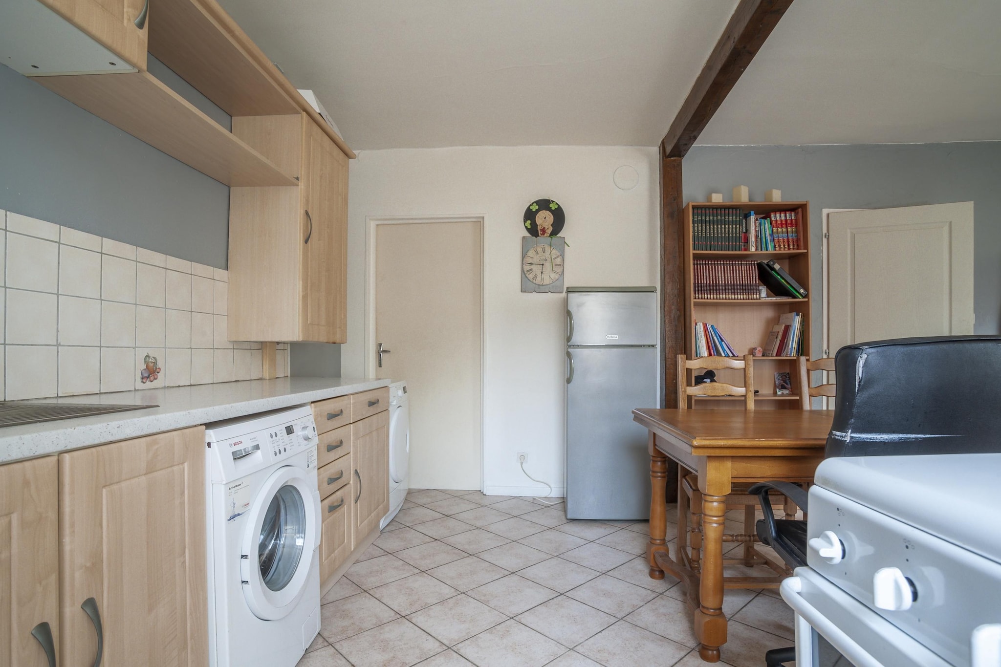 Komfortables Apartment in Belfort mit Terrasse-Küche