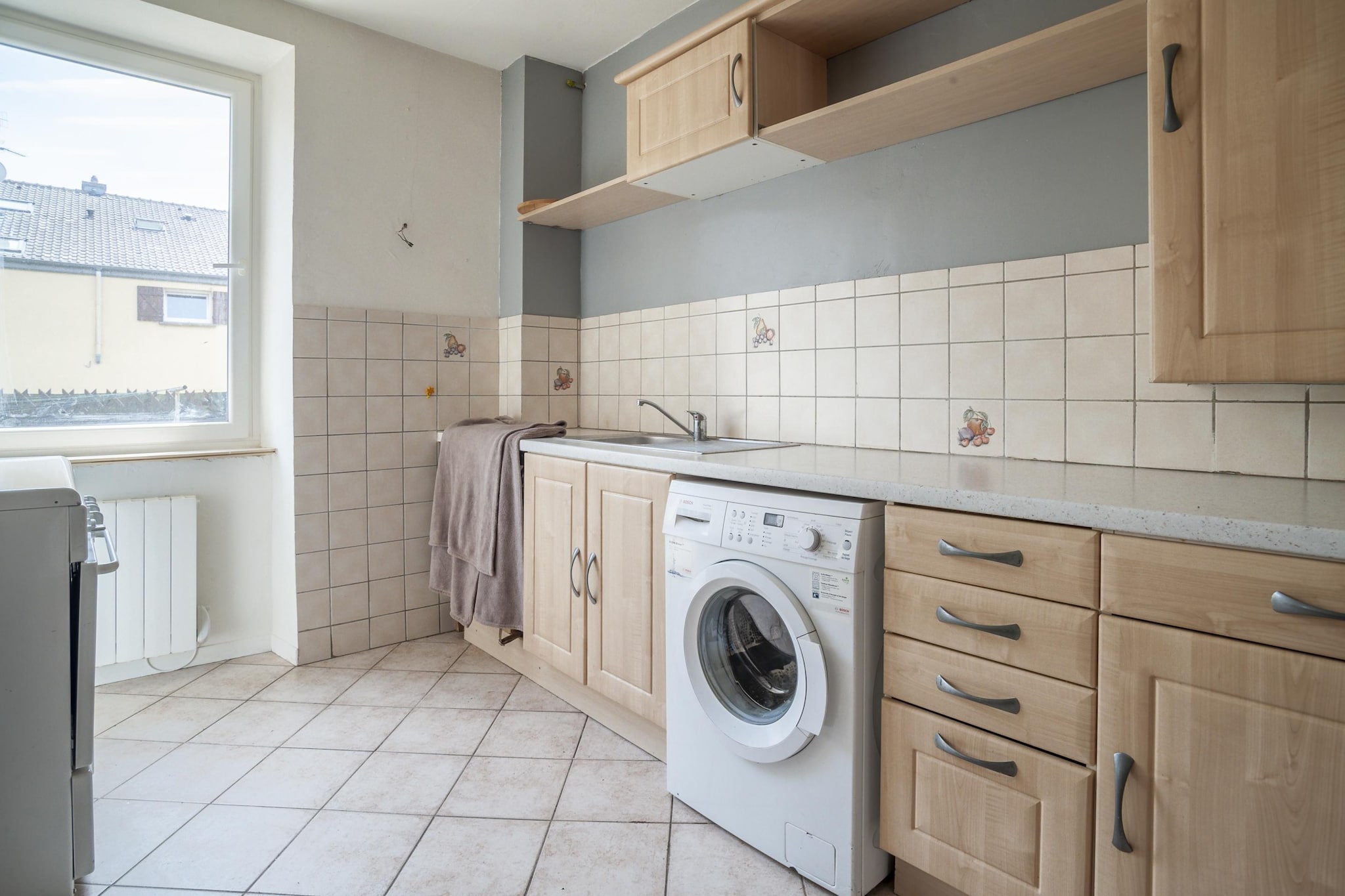Komfortables Apartment in Belfort mit Terrasse-Küche