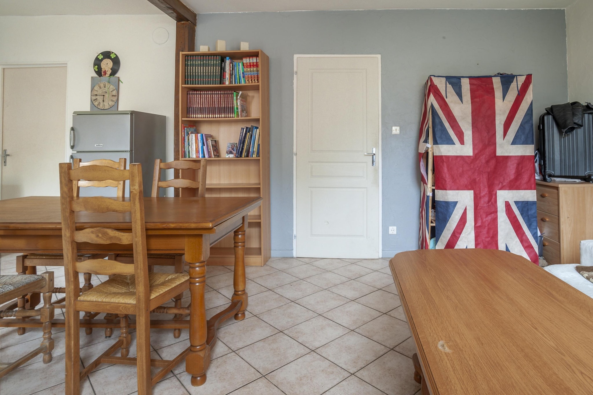 Komfortables Apartment in Belfort mit Terrasse-Esszimmer