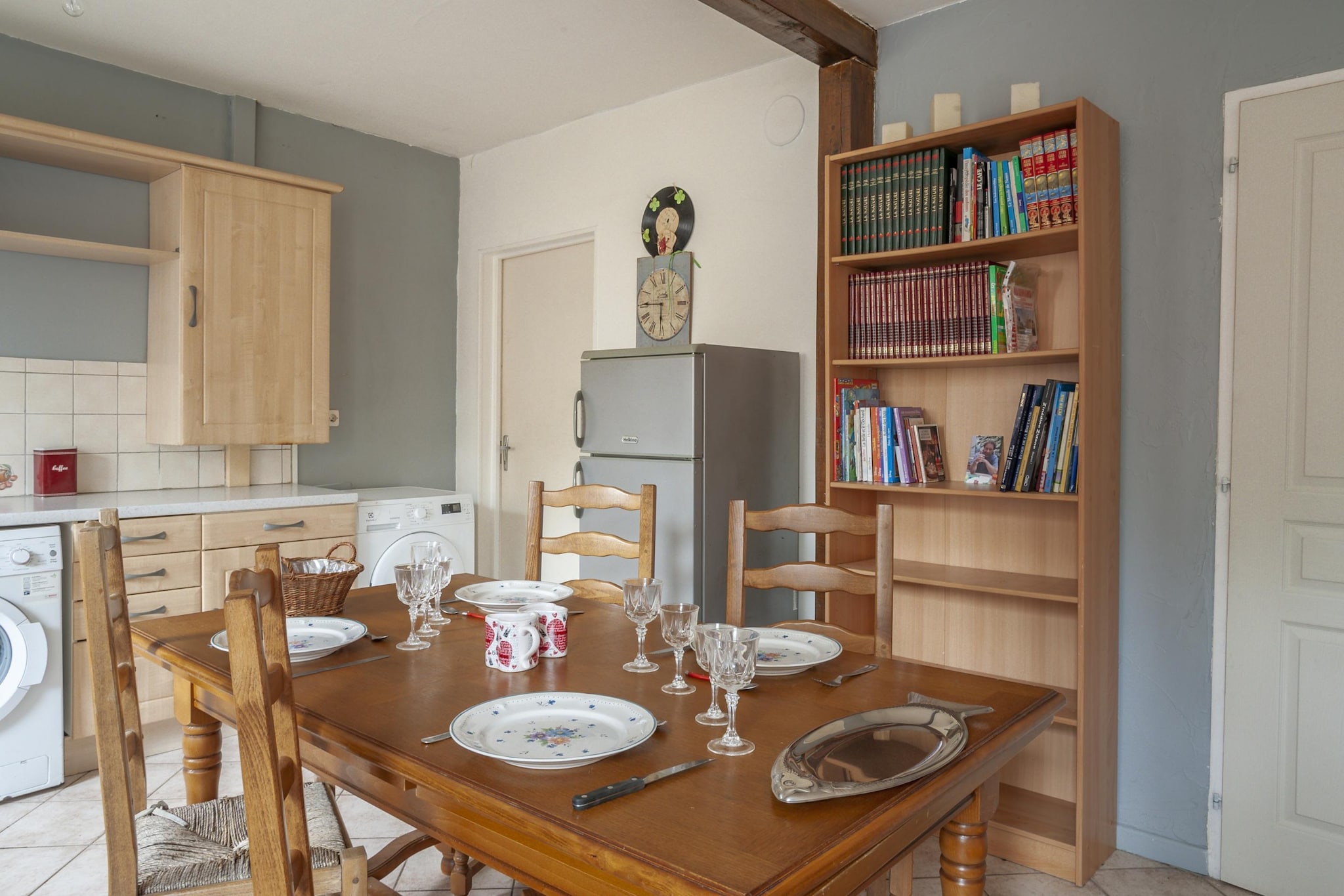 Komfortables Apartment in Belfort mit Terrasse-Esszimmer