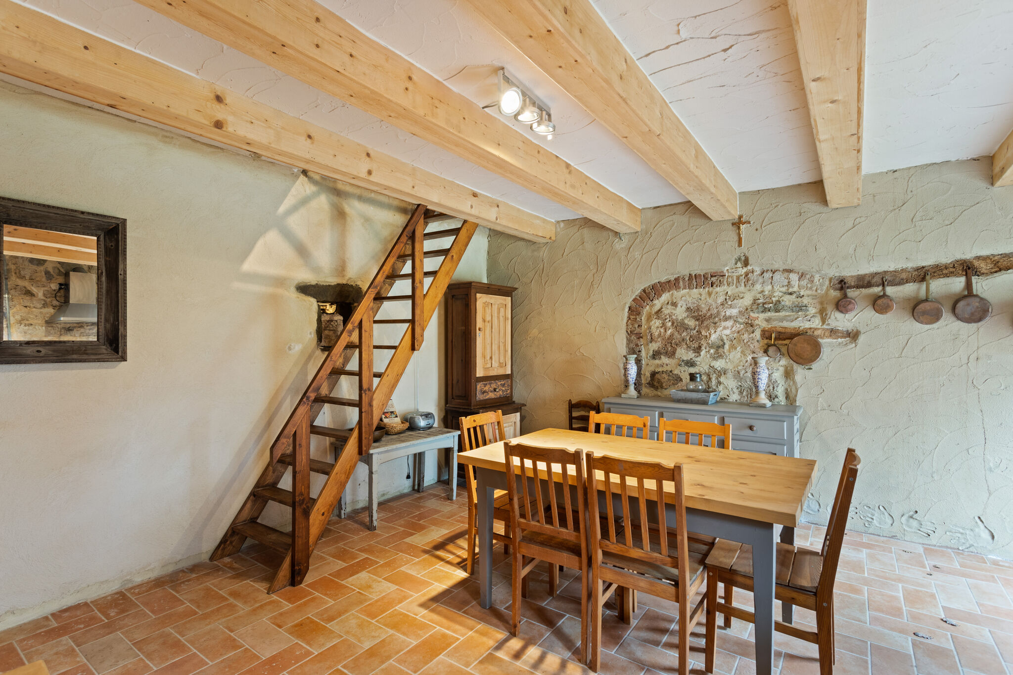 Maison de vacances rustique à Castigli sur Fiorentino avec terrasse