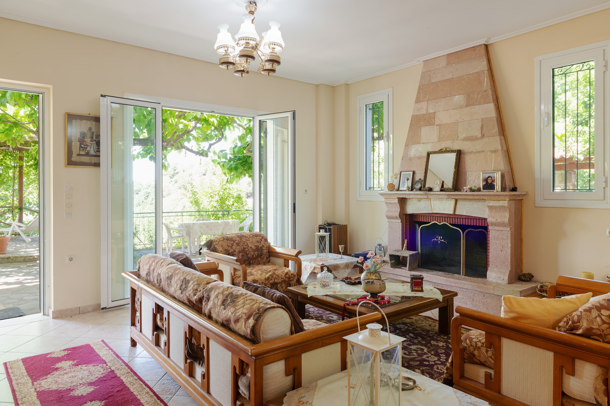 Secluded Holiday Home in Kalavrouza with Mountain Views,BBQ