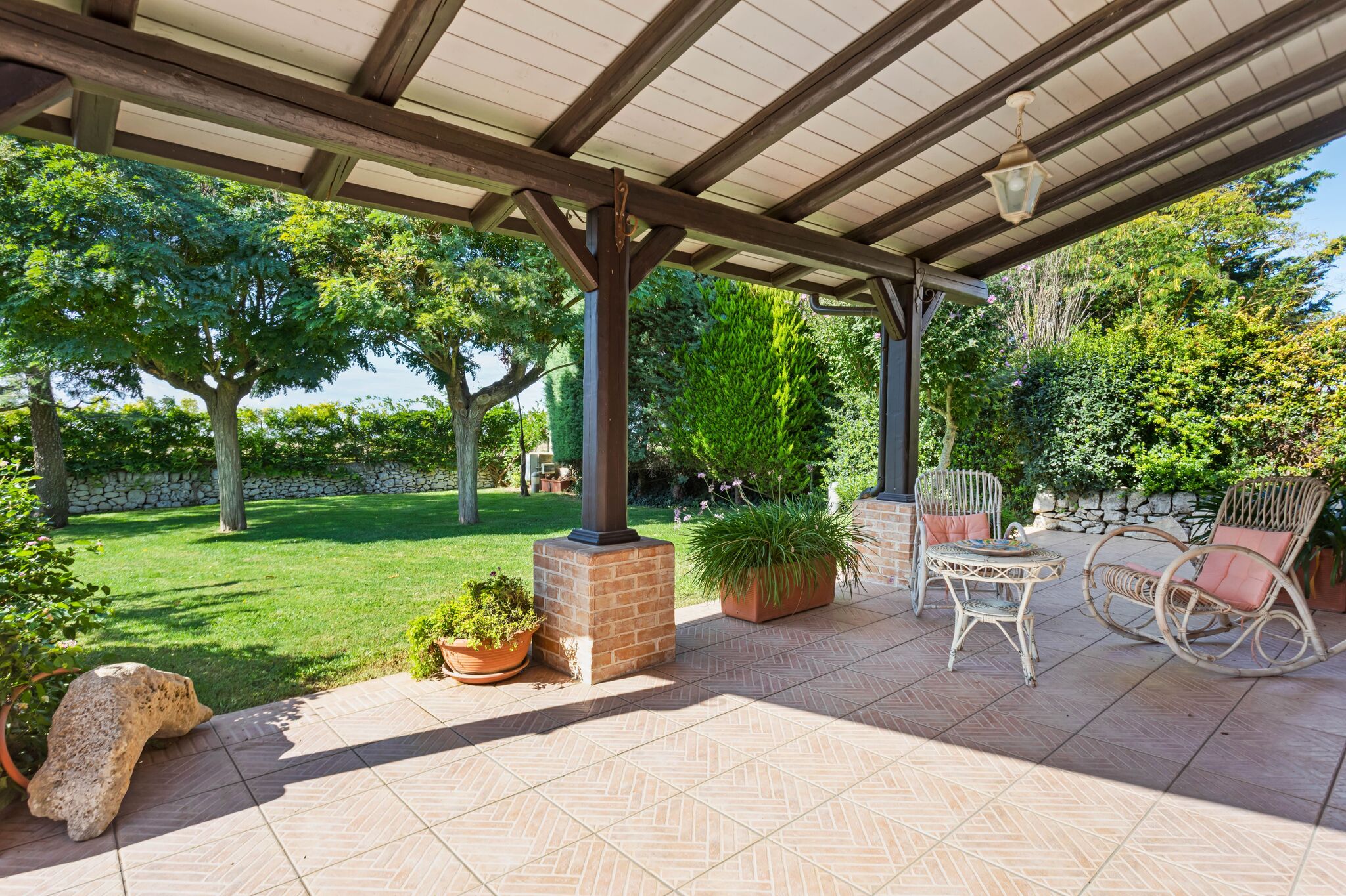 Villa mit Gartenblick und privatem Pool in Ragusa