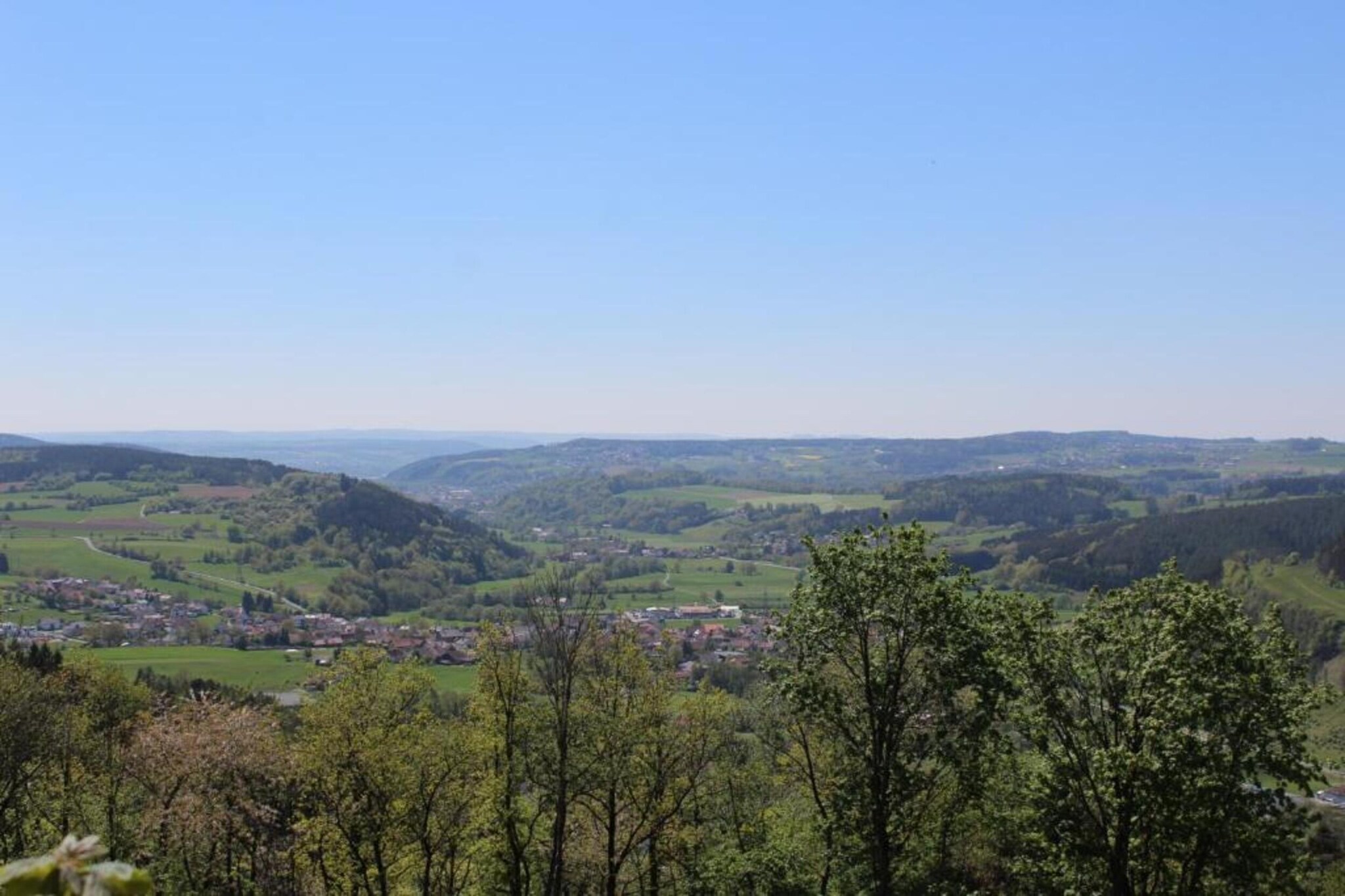 Weißenbrunn-Gebieden zomer 20km