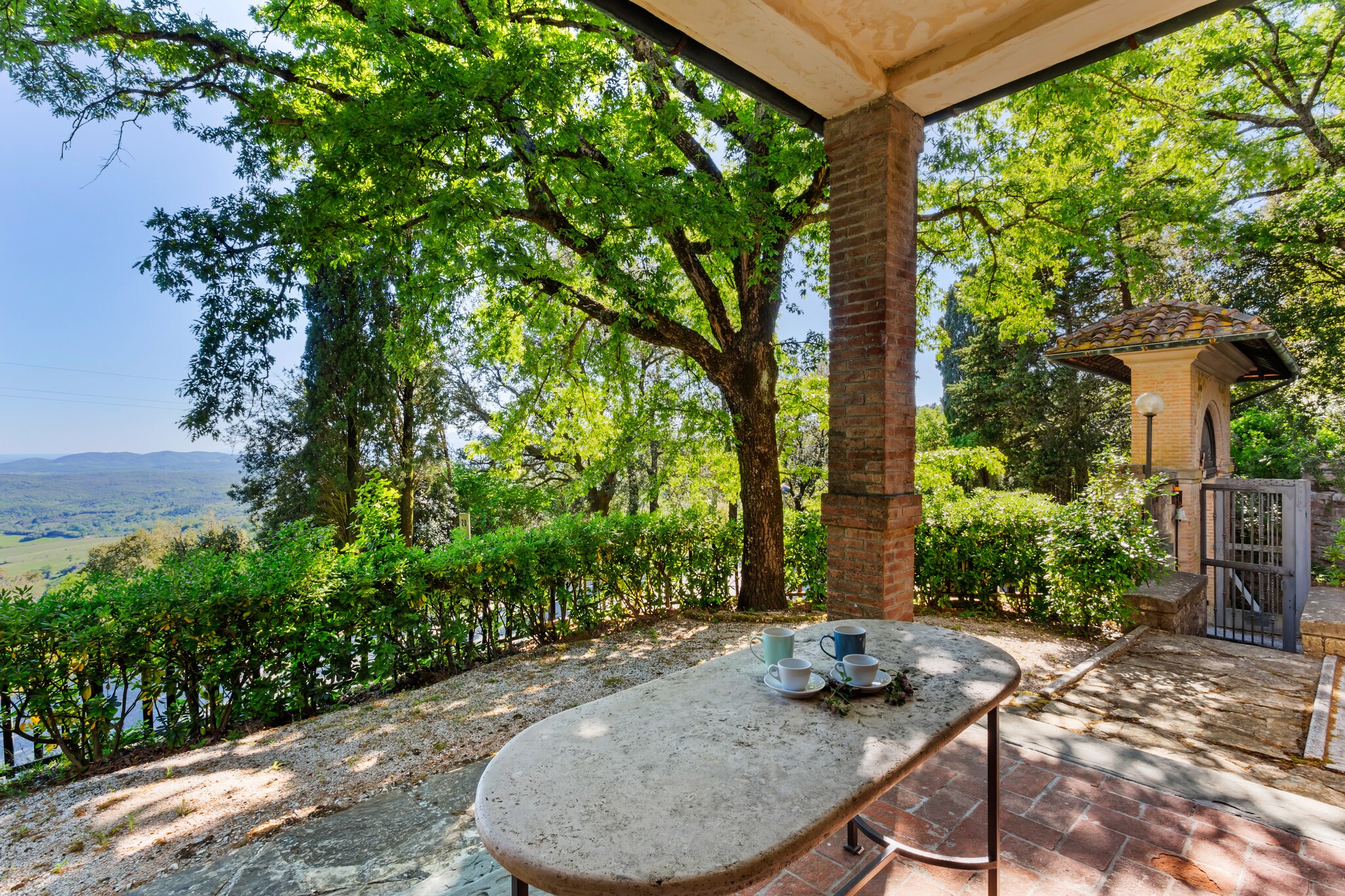 This vintage holiday home with 3 bedrooms has charming exteriors with a vast blue heatable swimming pool for taking a refreshing dive during summers and a private furnished garden for relaxing with a mug of hot chocolate. Ideal for 8 people, generally a family with children or groups, it has lovely travertine, sandstone and bronze work in the interiors and classic furniture. 

Your sweet cravings and love for food can be satiated at a bakery and restaurants only 500 m away from this home, which is located only 24 km from the beaches of Marina di Castagneto on the Etruscan Coast. From the nearby port of Piombino, you can leave for a day trip to the island. Places rich in cultural history like the Volterra, Bolgheri, Suvereto and Populonia are also accessible. 

The sculpture park in the home is ideal for taking long walks while outdoors is a large private space for a pleasant dining experience. Parking is available and 1 pet is allowed in the home for free. 

Pisa Airport is 93 km away.

About Belvilla

When you stay in a Belvilla home, you can rest assured of a unique holiday home in ideal surroundings at an attractive price. The portfolio of accommodations consists of more than 40,000-holiday homes in 20 European countries. Interested in a weekend getaway, a summer or winter sports holiday or simply a short break? Do you prefer the coast, the countryside or the mountains? Whatever your preference, there is a Belvilla home to meet your needs, from a cosy gÃ®te for two to a castle big enough for the entire family, from an apartment in the heart of Rome to a cabin in the middle of nowhere, from a simple tree house to a luxury dream villa and from close to home to the other side of Europe.

A Belvilla home gives you the freedom to enjoy breakfast in your pyjamas or continue a good conversation into the morning hours without having to worry about the bar's closing time. Prepare gourmet meals with fresh local ingredients in your own kitchen and take advantage of having your own swimming pool to do as many cannonballs as you want! In other words, you can enjoy complete privacy in your home away from home.