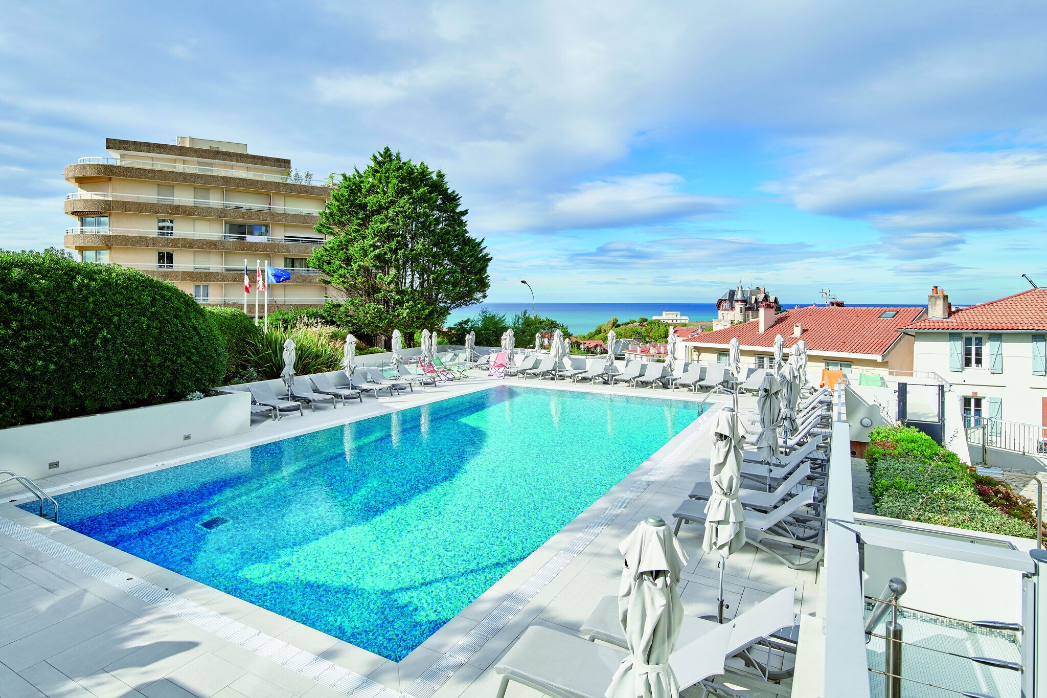 Apartment with balcony in seaside resort Biarritz