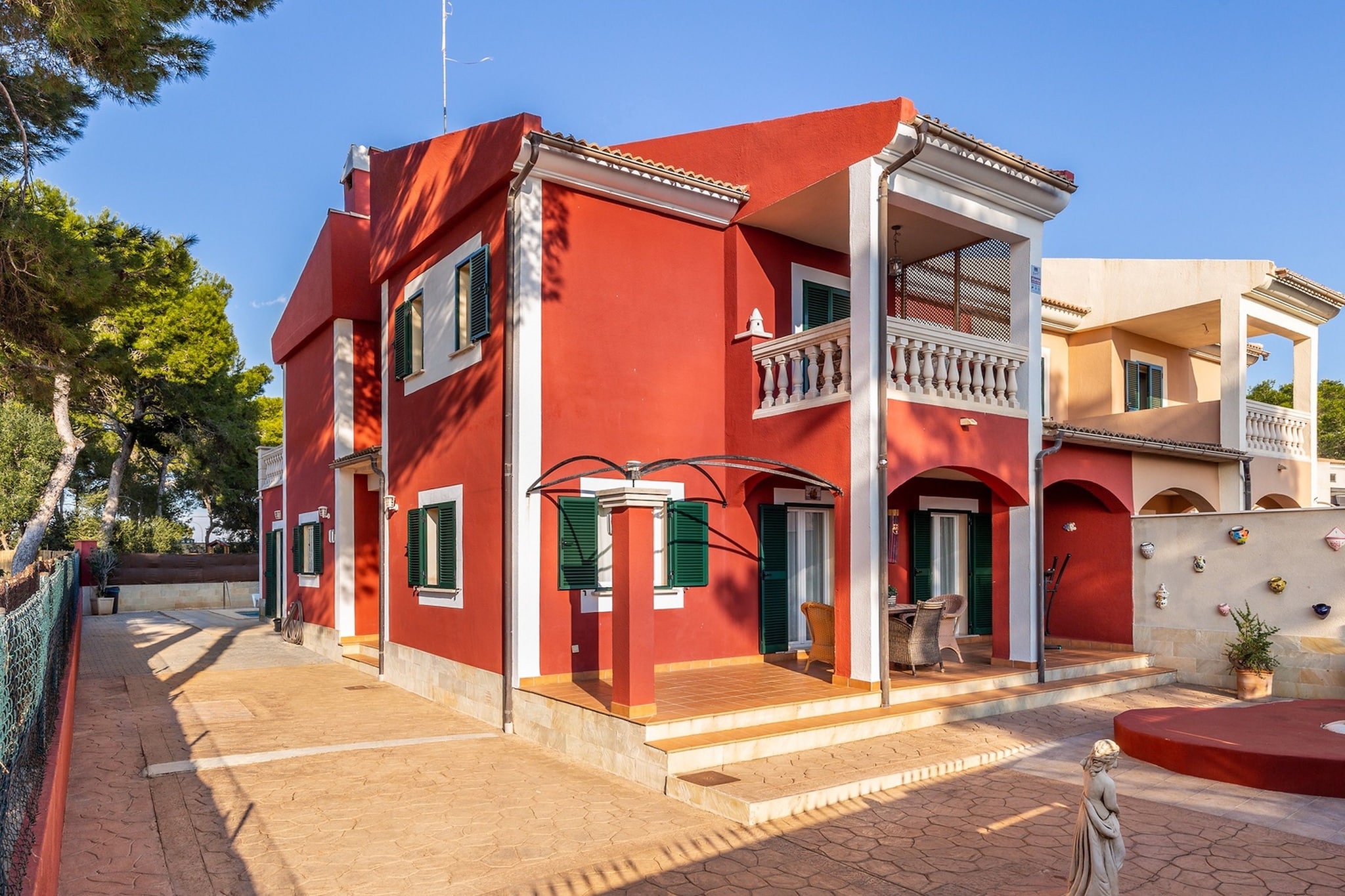 Villa Malen's Mallorca-Buitenkant zomer