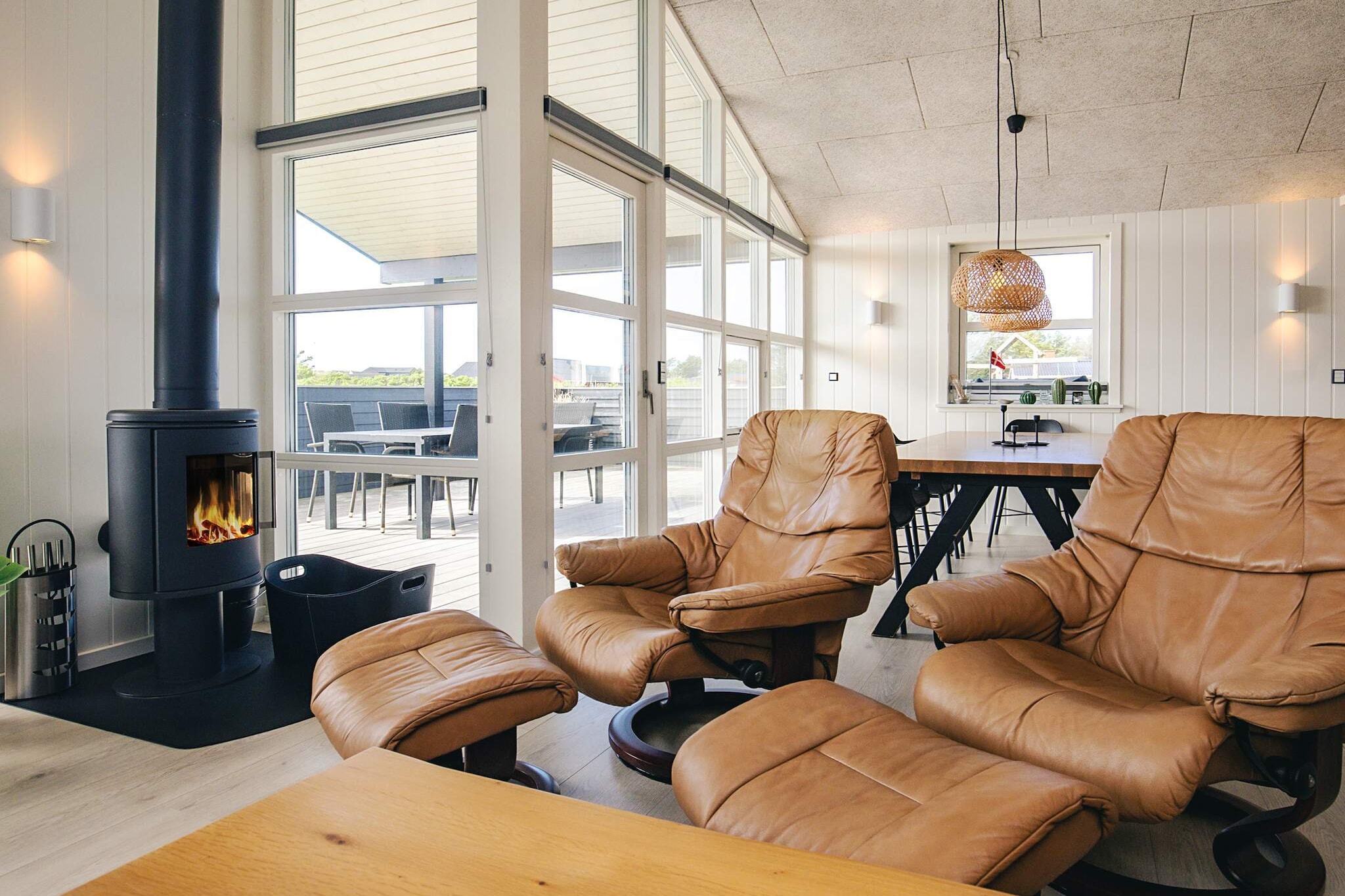 Maison de vacances pour 10 a Løkken - Intérieur