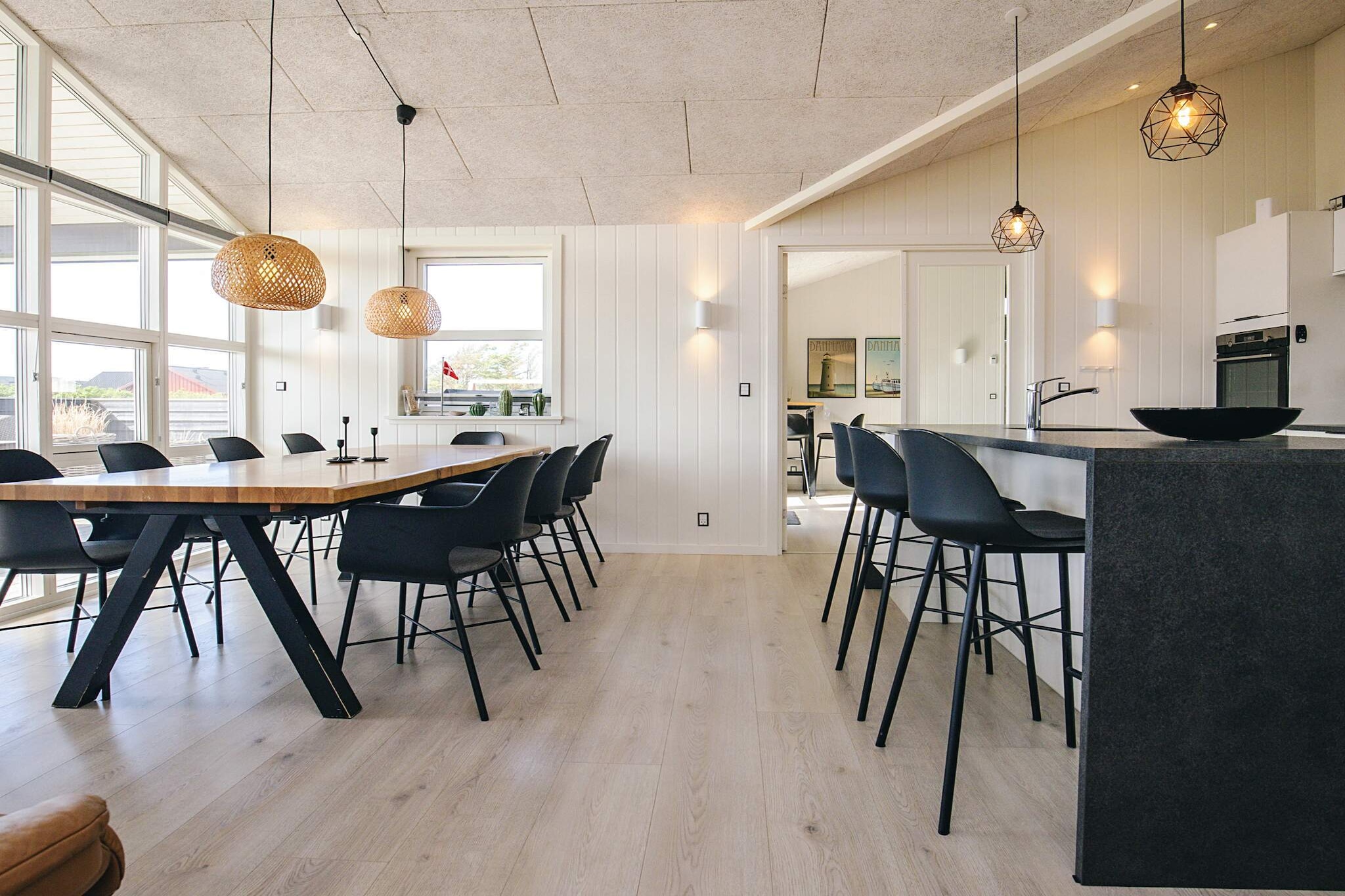 Maison de vacances pour 10 a Løkken - Intérieur