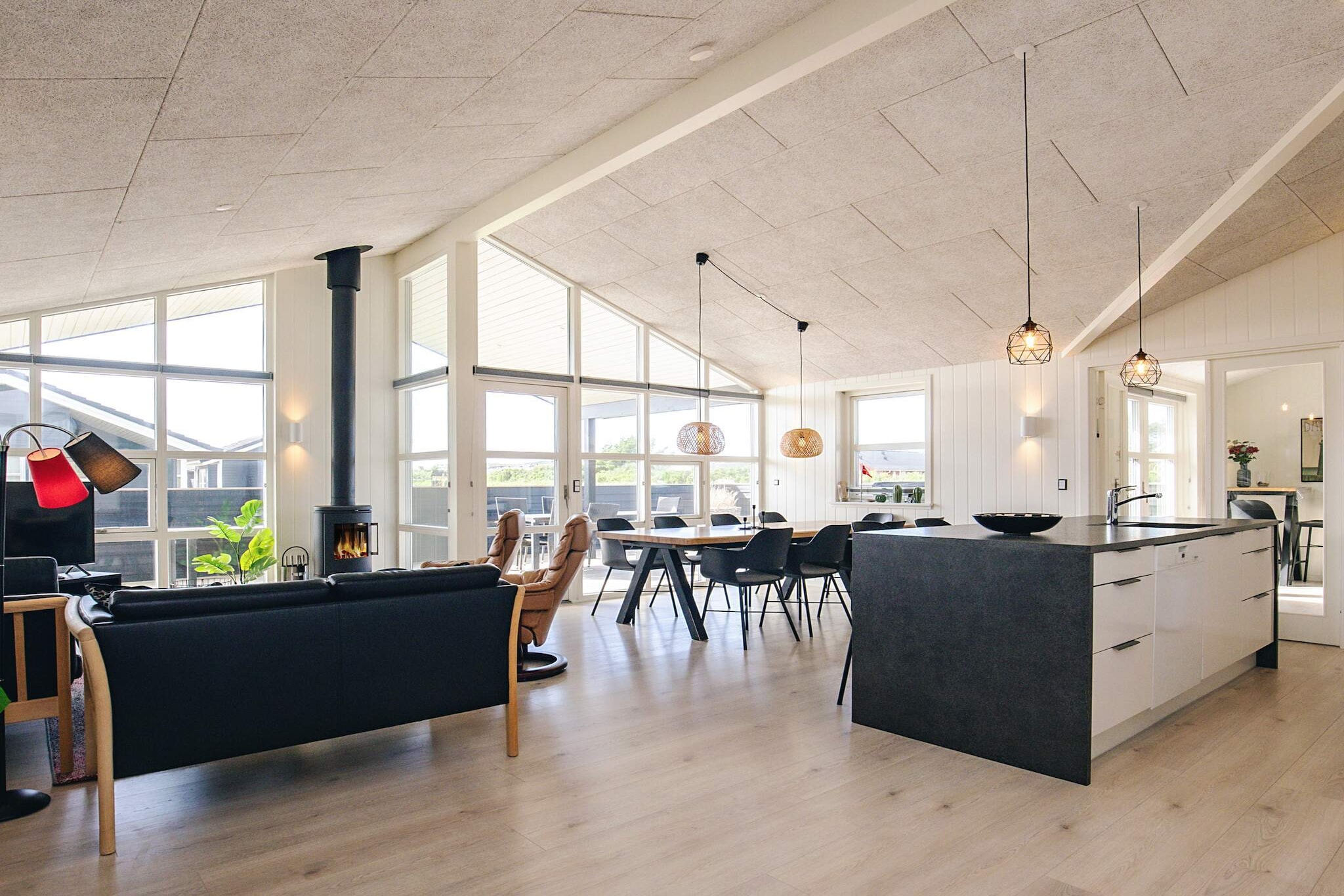Maison de vacances pour 10 a Løkken - Intérieur