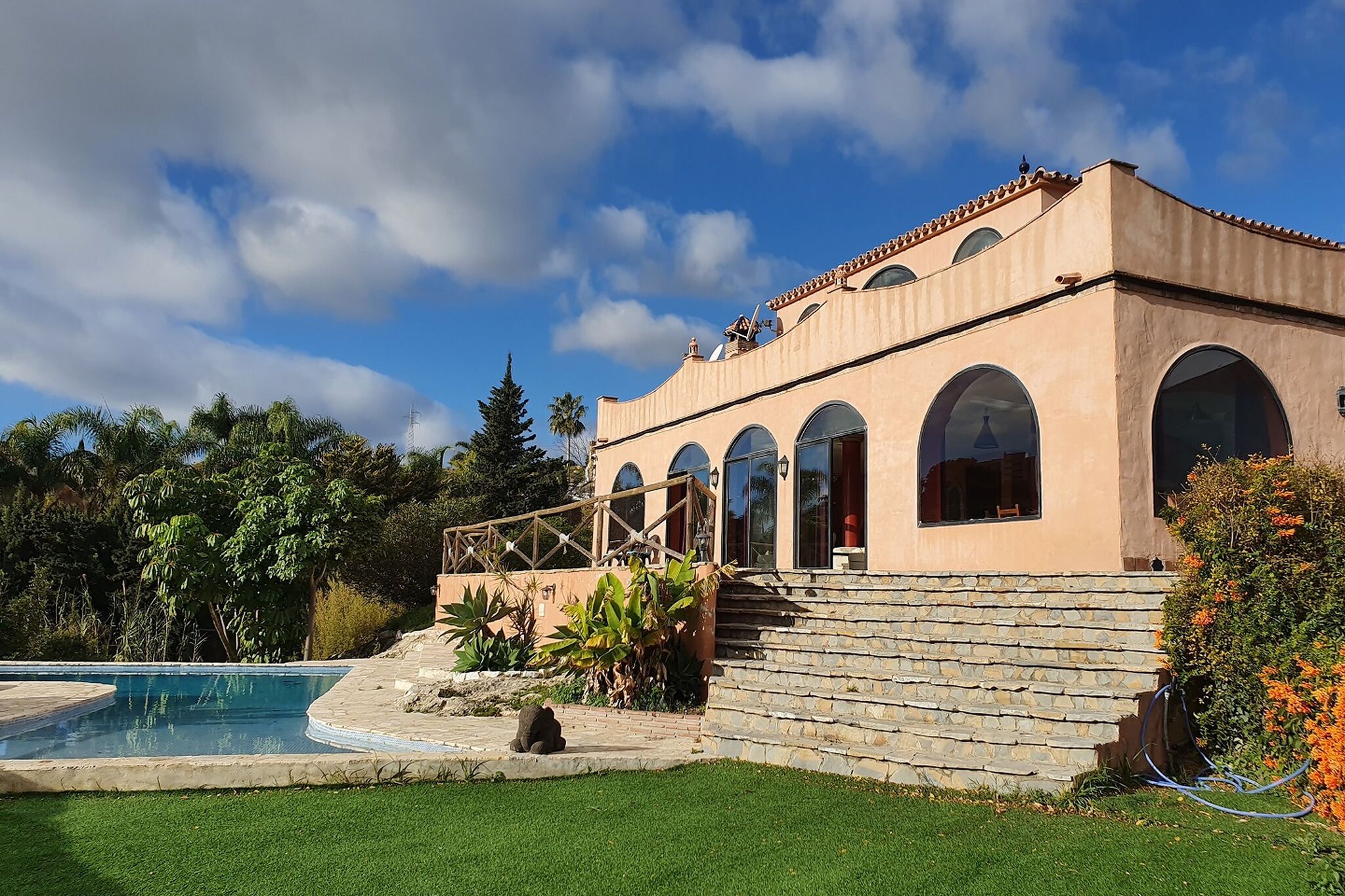 Schitterende villa in Benalmádena met een grote privétuin