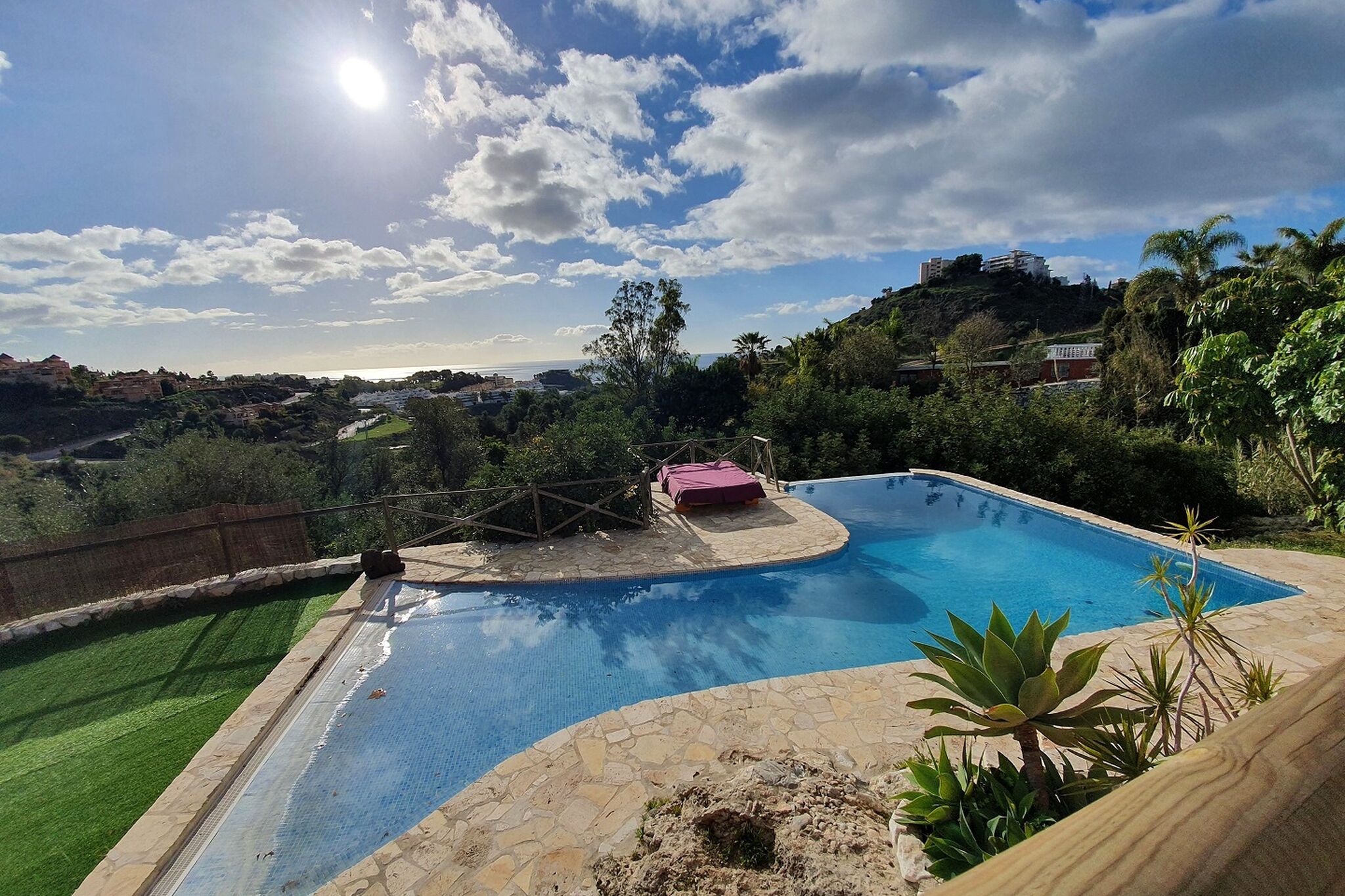 Schitterende villa in Benalmádena met een grote privétuin