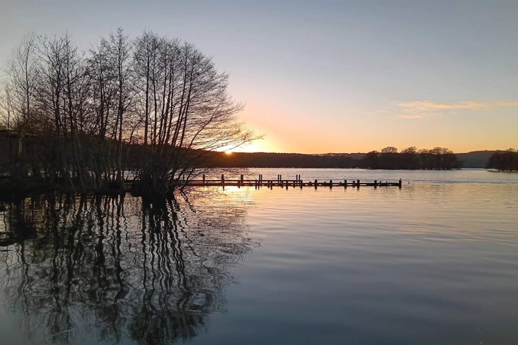 Tranquil Lakeside Retreat in Ry-By Traum-Water view