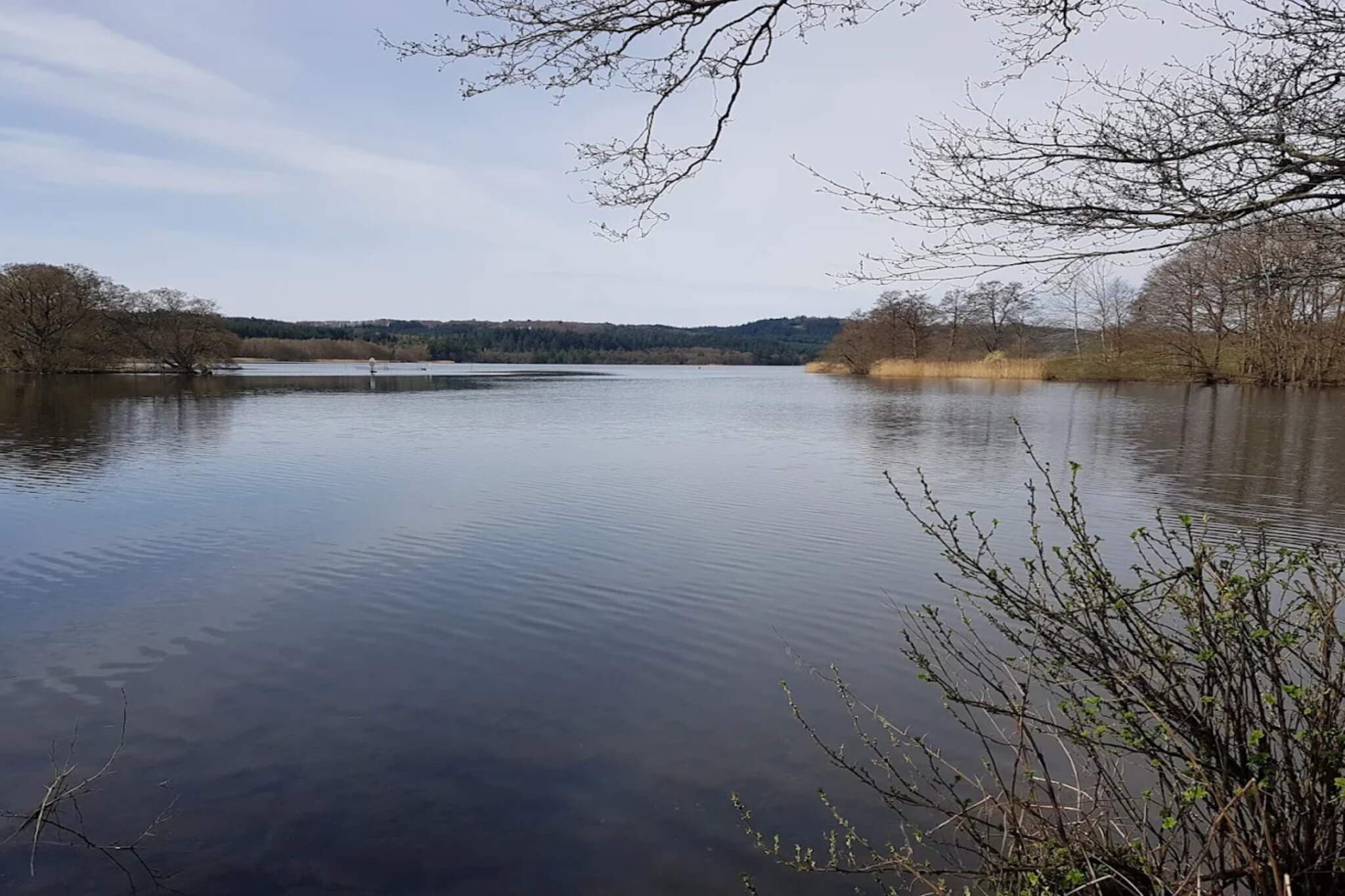 Tranquil Lakeside Retreat in Ry-By Traum-Water view