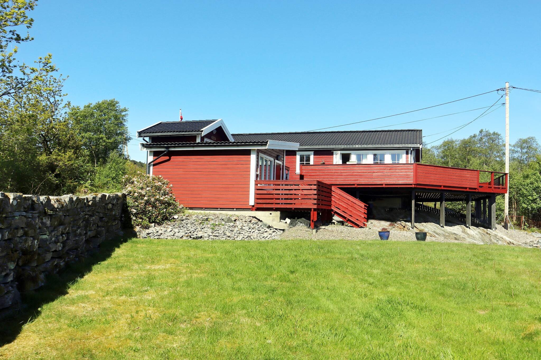 Maison de vacances pour 7 a KLOKKARVIK - Extérieur
