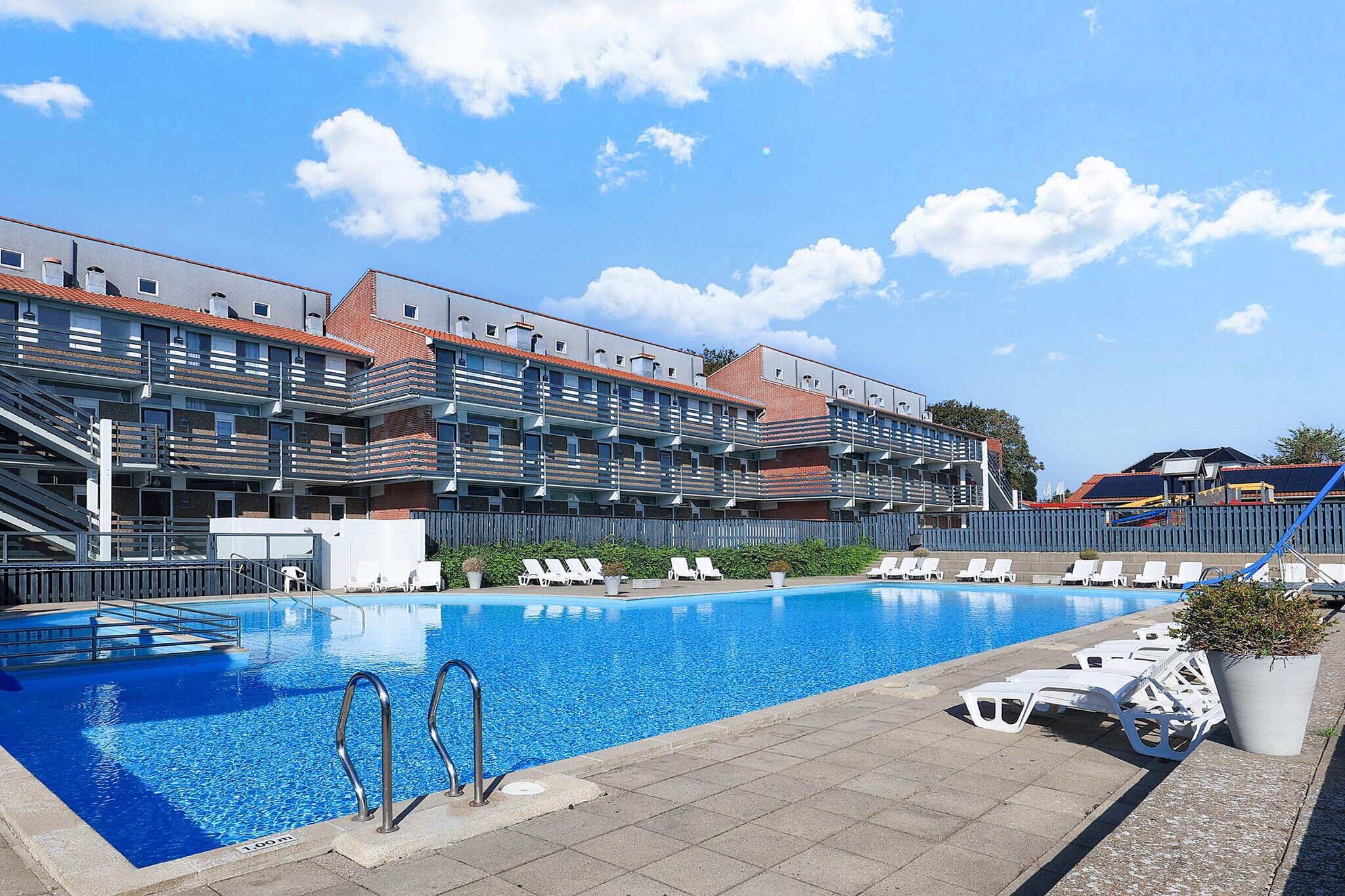 6 Personen Ferienhaus auf einem Ferienpark Faaborg-Schwimmbad