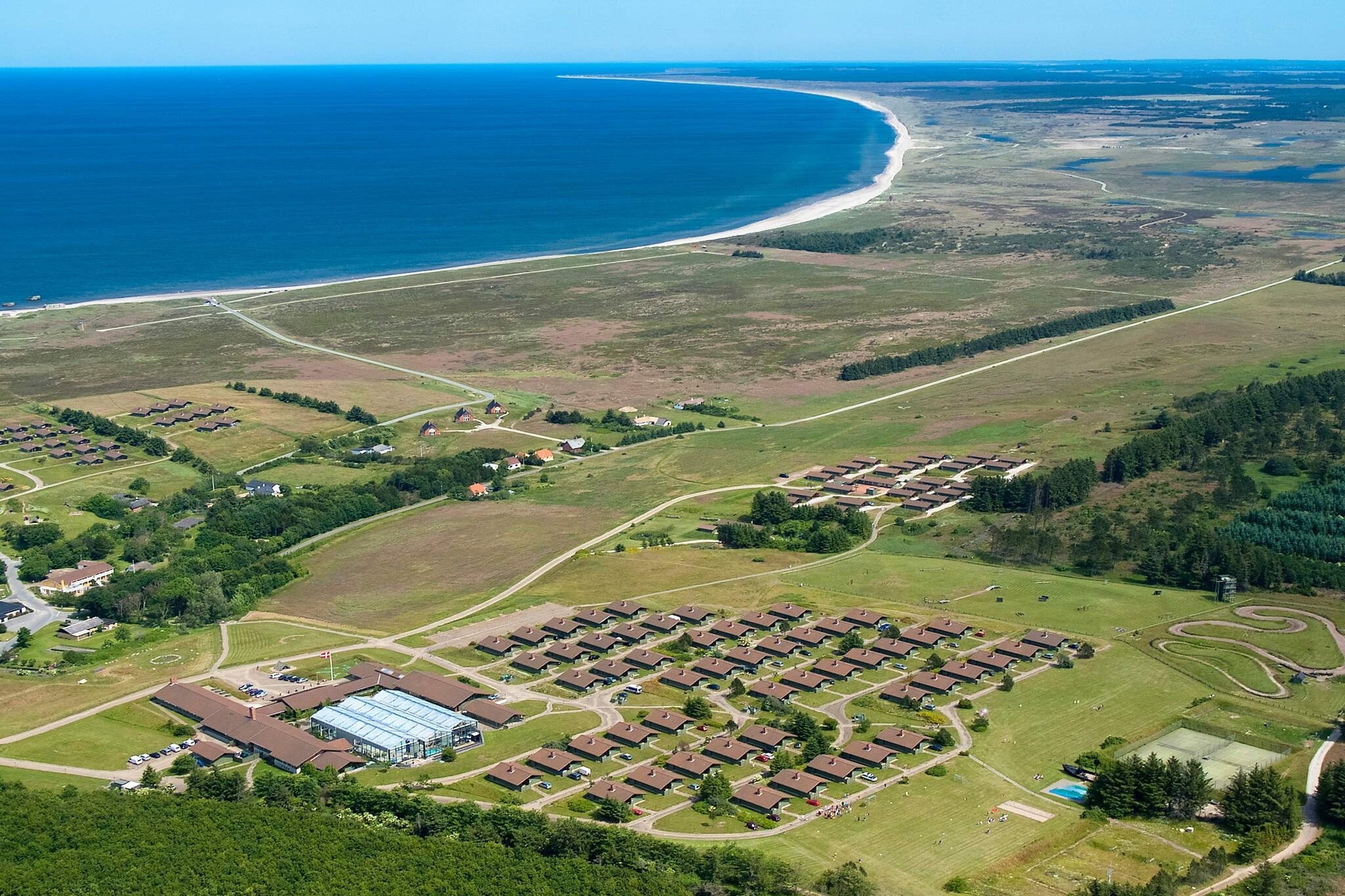 6 Personen Ferienhaus auf einem Ferienpark Hanstholm