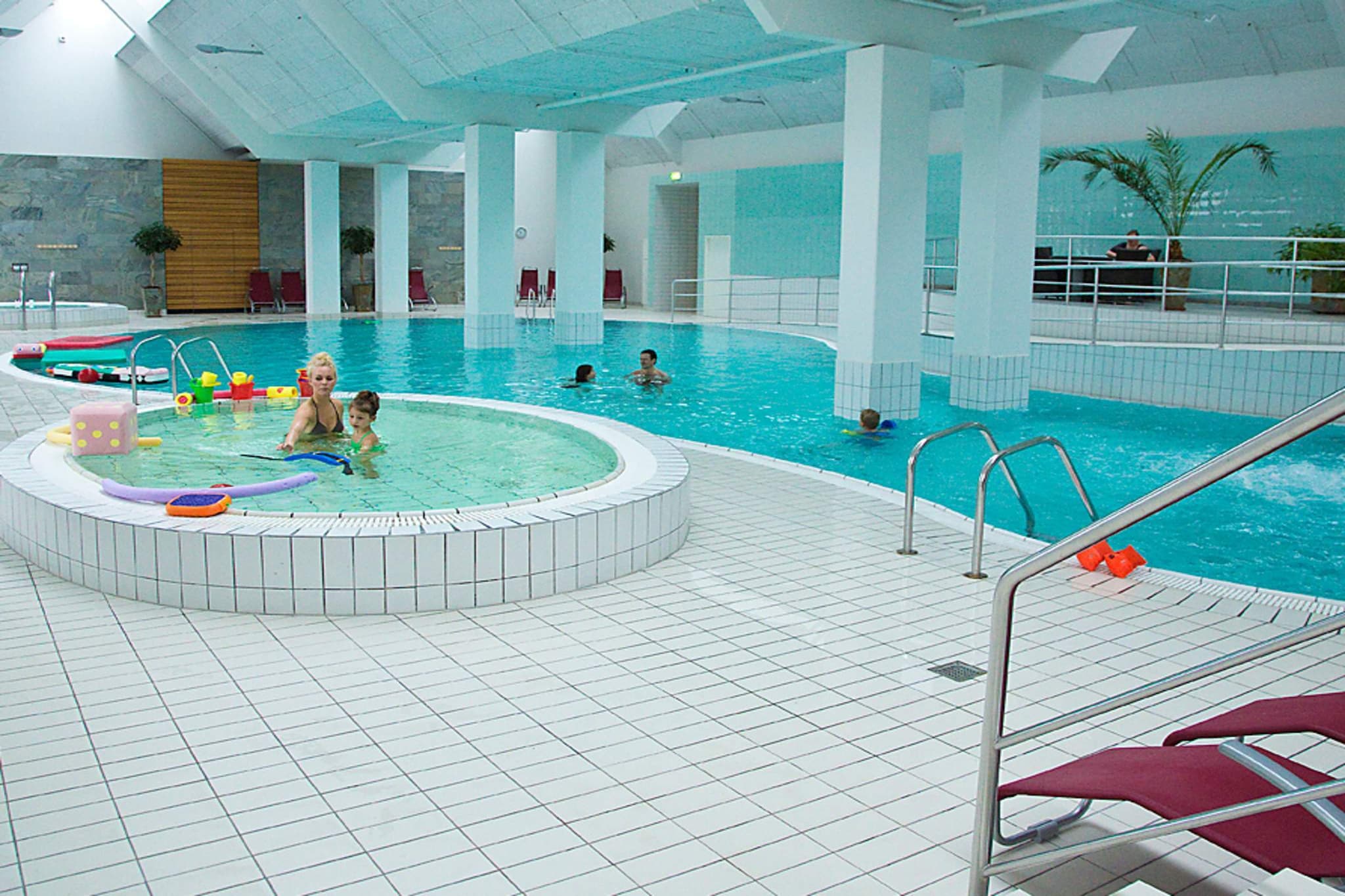 Maison de vacances pour 8 dans un parc de vacances a Rømø-Piscine