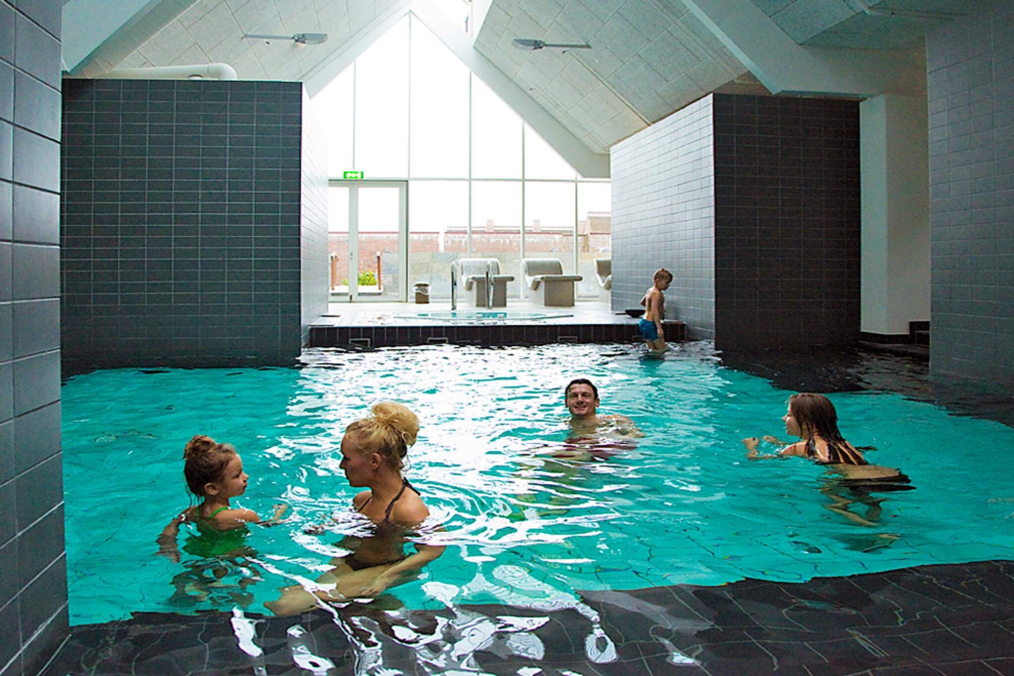 Maison de vacances pour 6 dans un parc de vacances a Rømø-Piscine