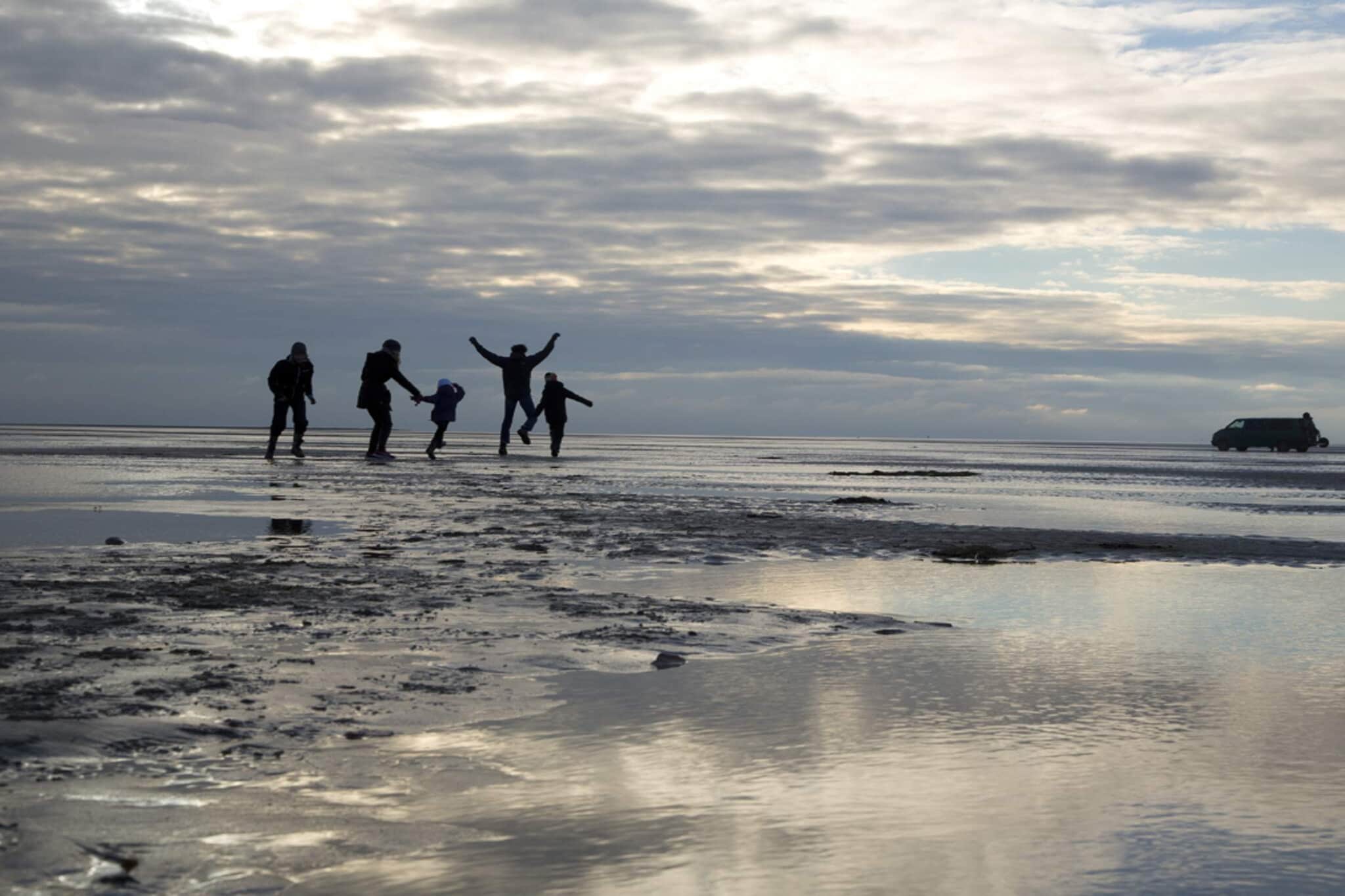 Maison de vacances pour 6 dans un parc de vacances a Rømø-Vue sur l'eau