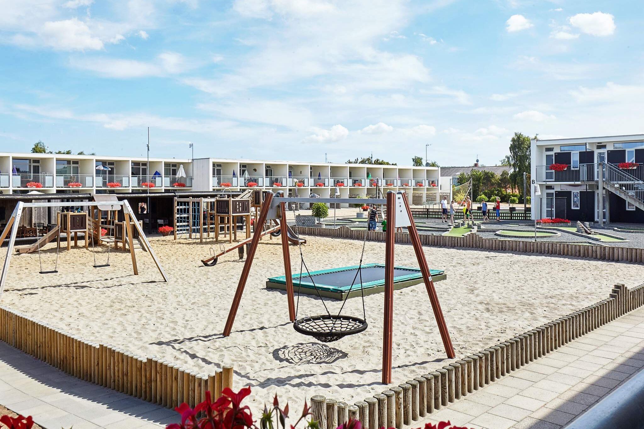 8 Personen Ferienhaus auf einem Ferienpark Glesborg