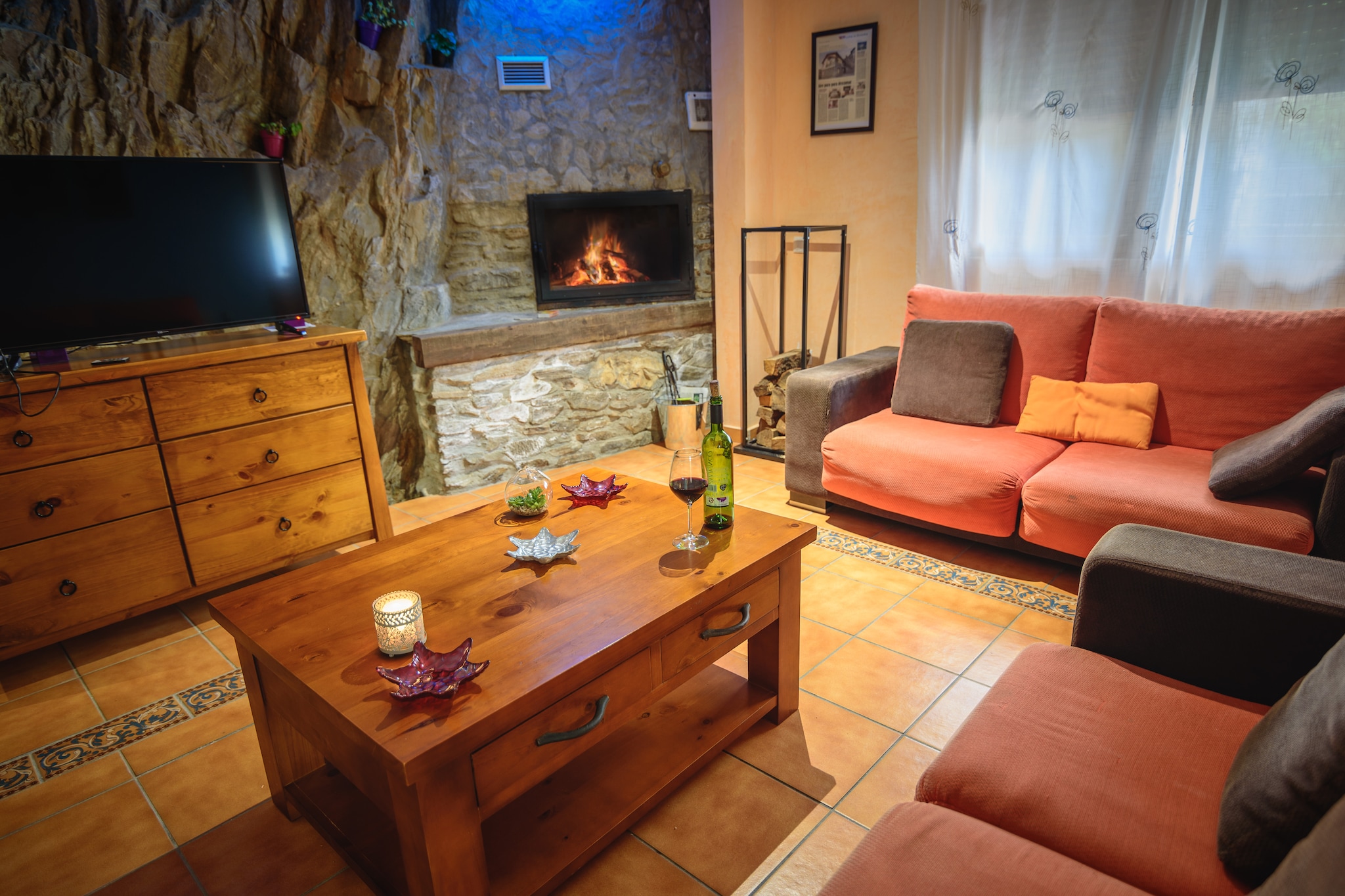 Casa Rural Leon III-Living room