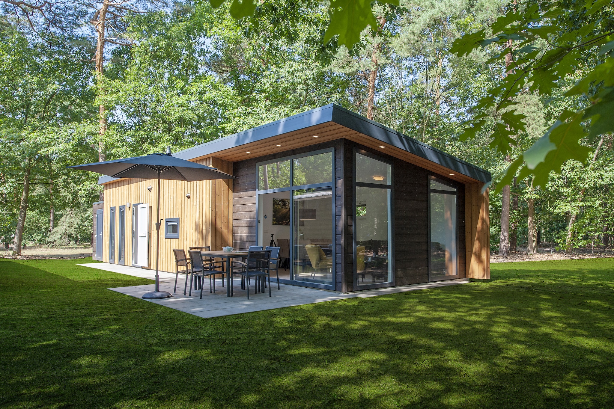 Modern lodge with dishwasher, 8 km. from Helmond