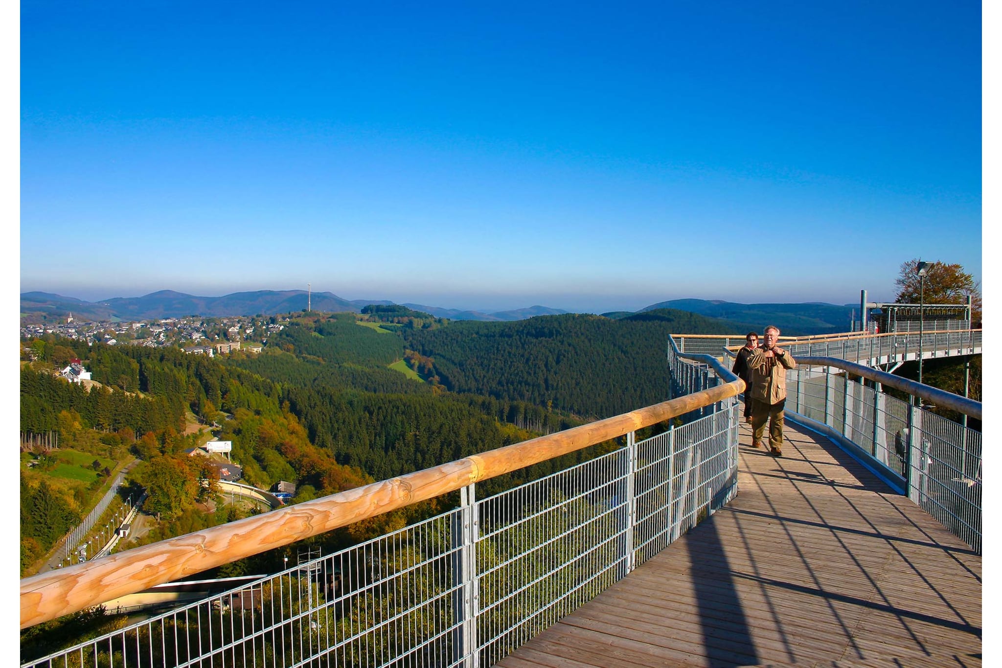 Villa Winterberg-Gebieden zomer 5km