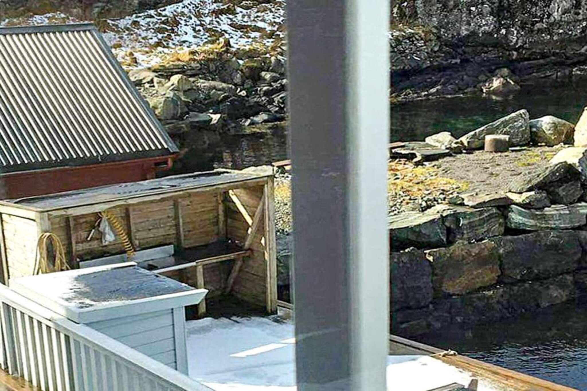 Maison de vacances pour 6 a Austrheim - Extérieur