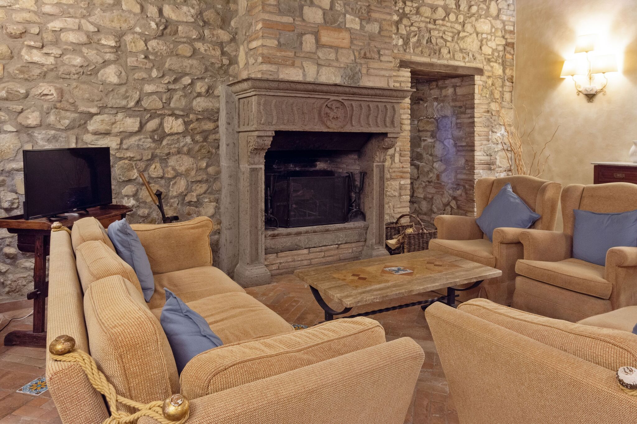 Idyllisches Ferienhaus in Collazzone mit Sauna & Whirlpool