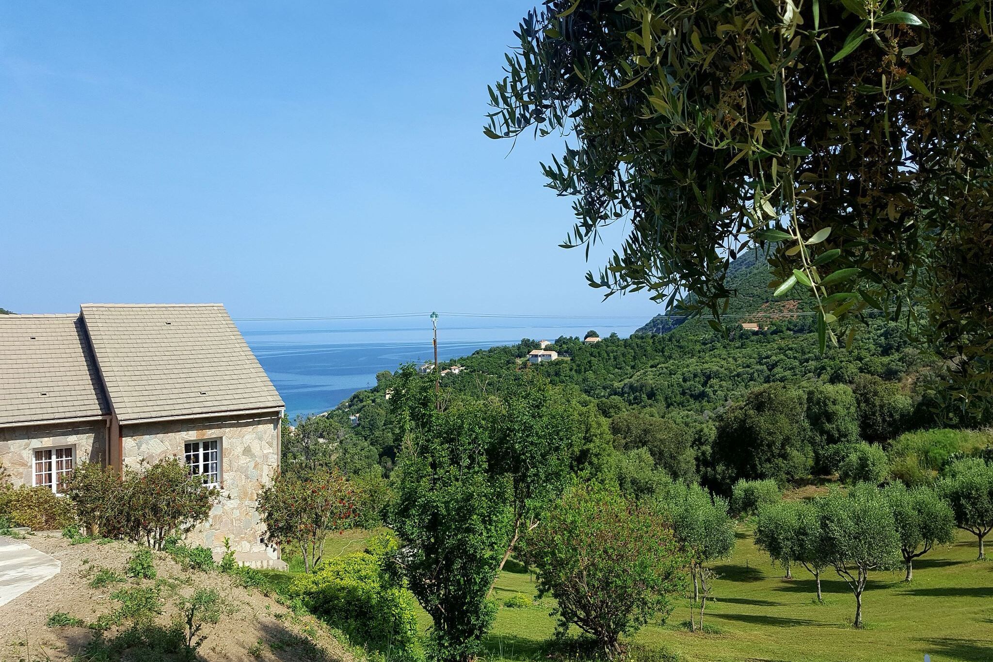 Villas accueillantes avec piscine près de Saint-Florent au Cap Corse