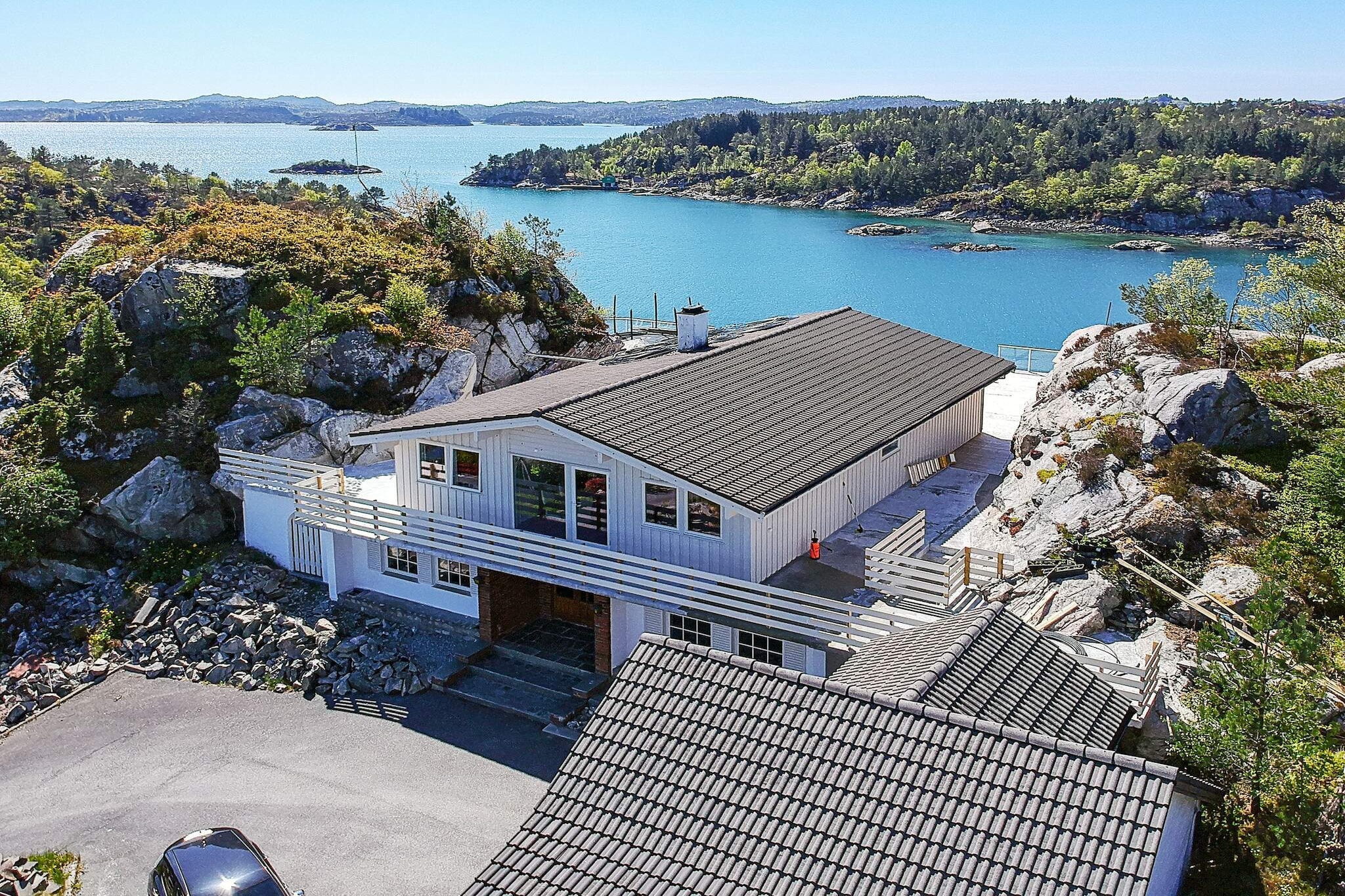12 Personen Ferienhaus in Fitjar