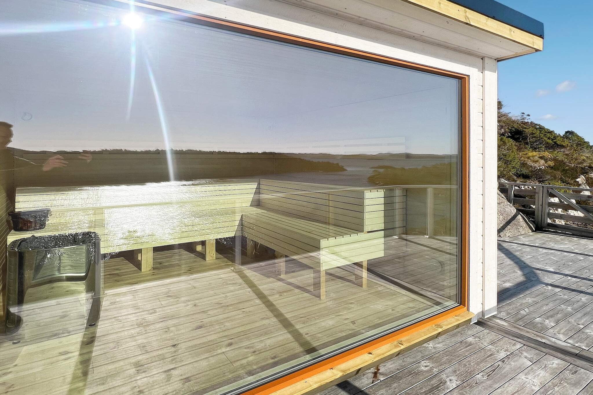 12 Personen Ferienhaus in Fitjar - Sauna